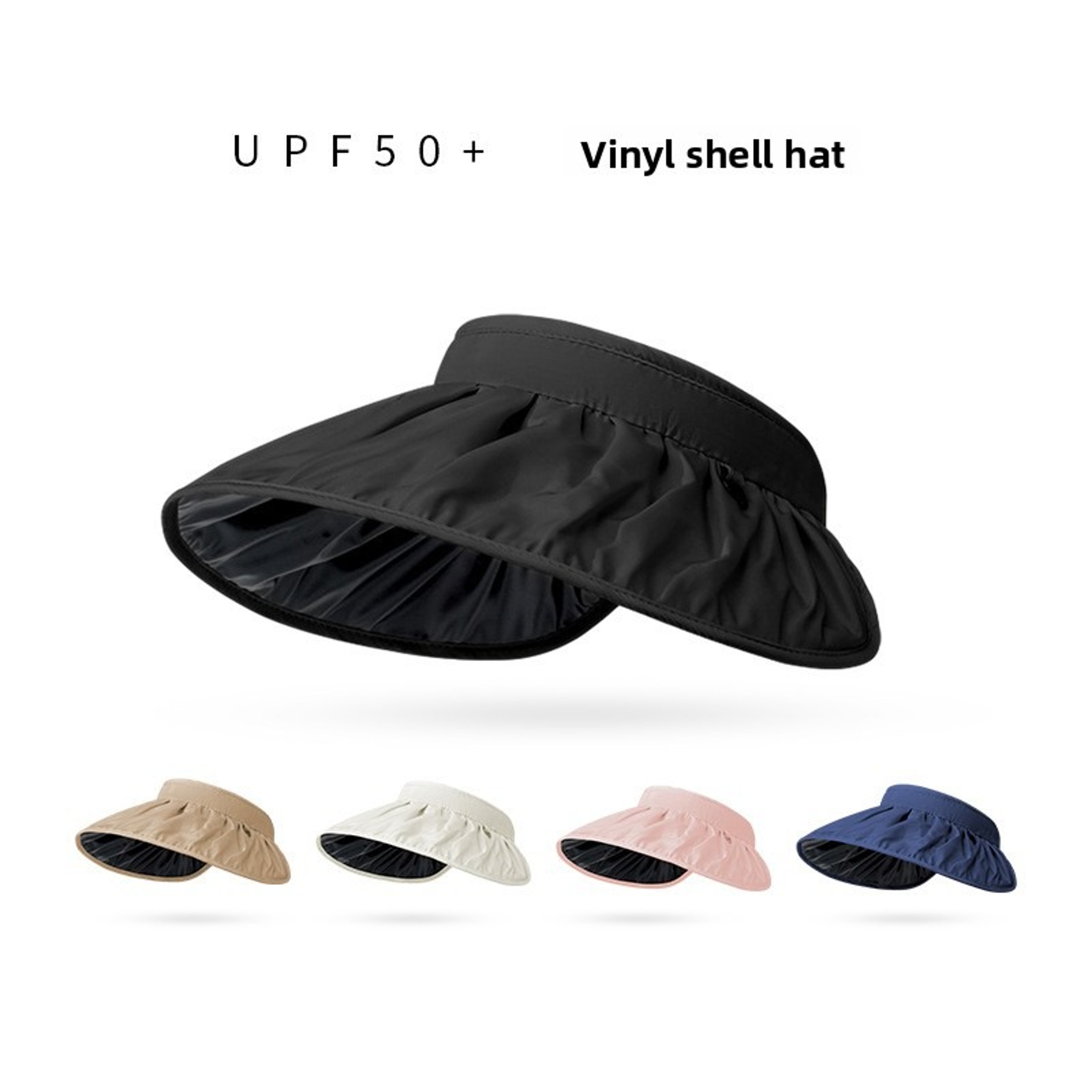 Foldable Sun Visor Hat With Full Face Shield For Women UV Protection Hat For Beach  Hiking 3