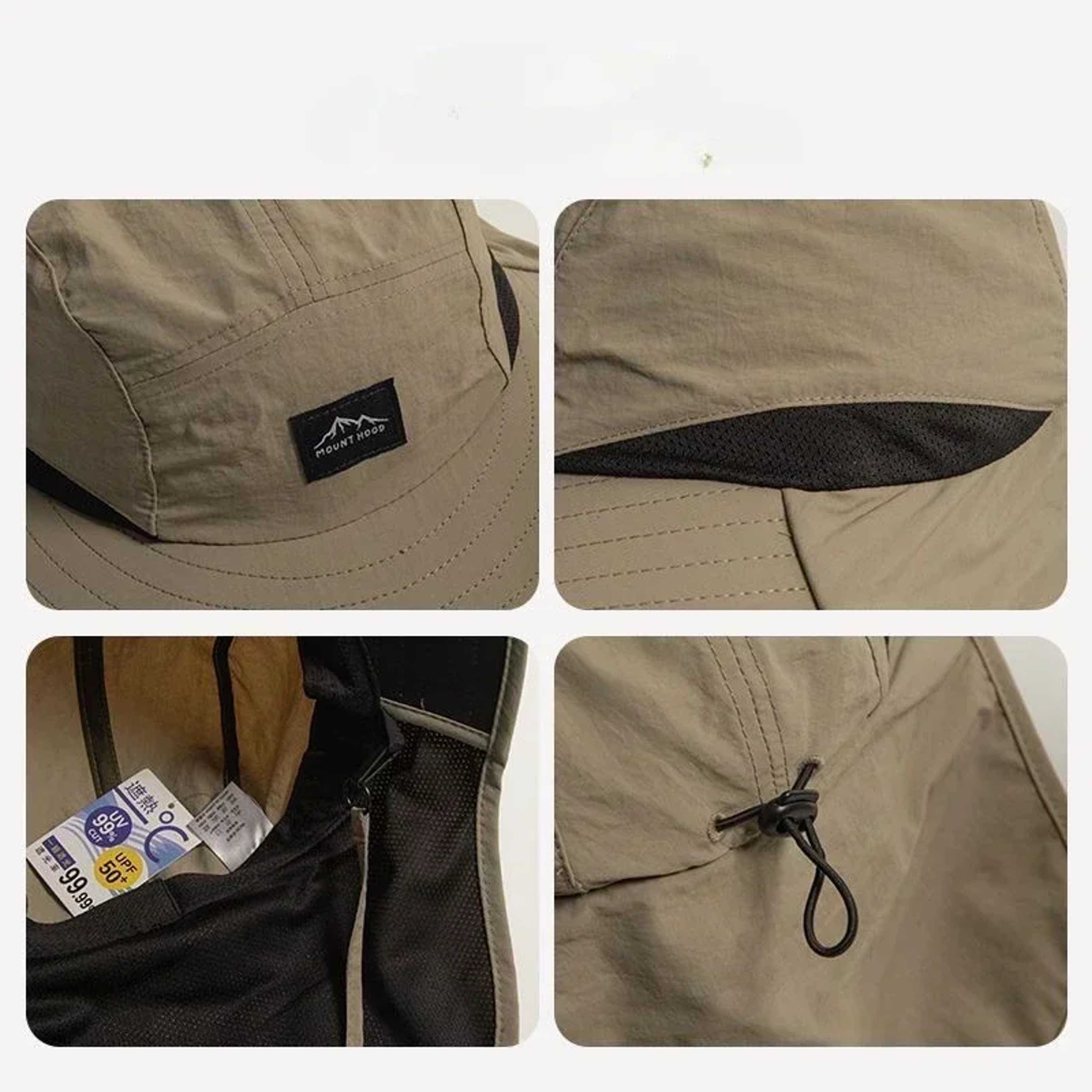 Quick Dry Wide Brim Sun Hat With Neck Flap For Fishing Hiking  Outdoor Adventure 5