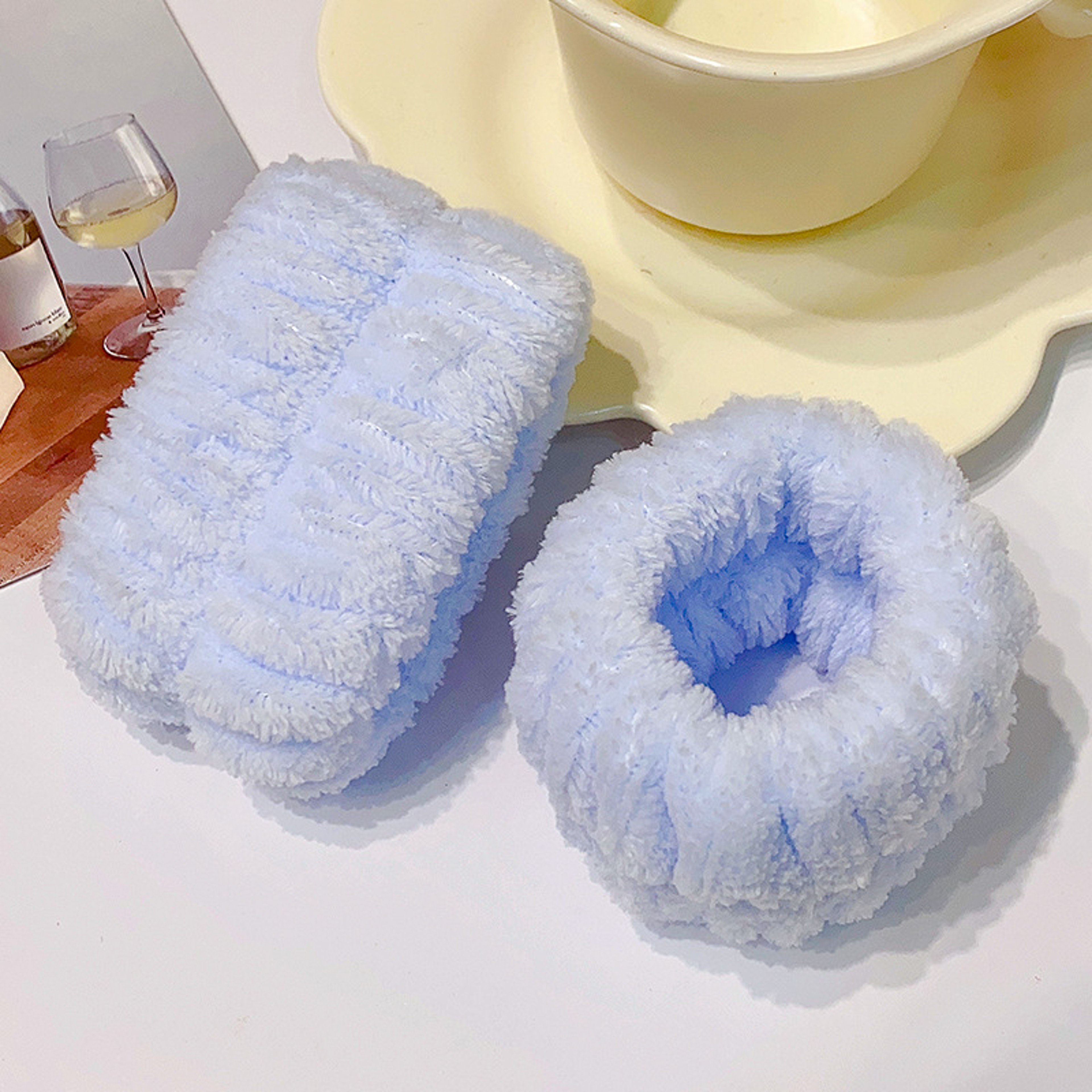 Microfiber Wrist Wash bands for Face Washing Soft Absorbent Skincare Wrist Cuffs Set – view 8