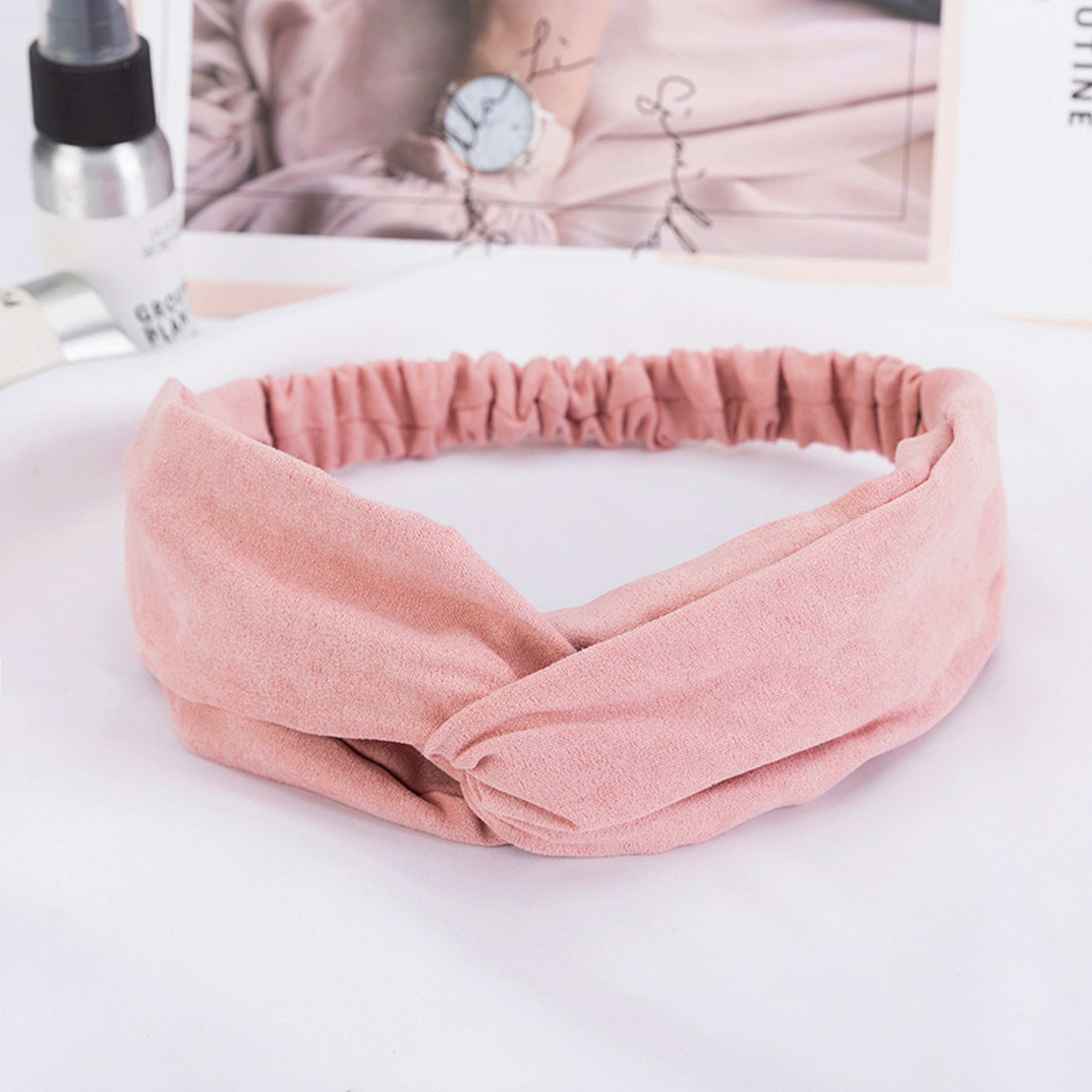 Boho Cross Knot Womens Headband Soft Stretch Turban Headband Hair Accessory 10