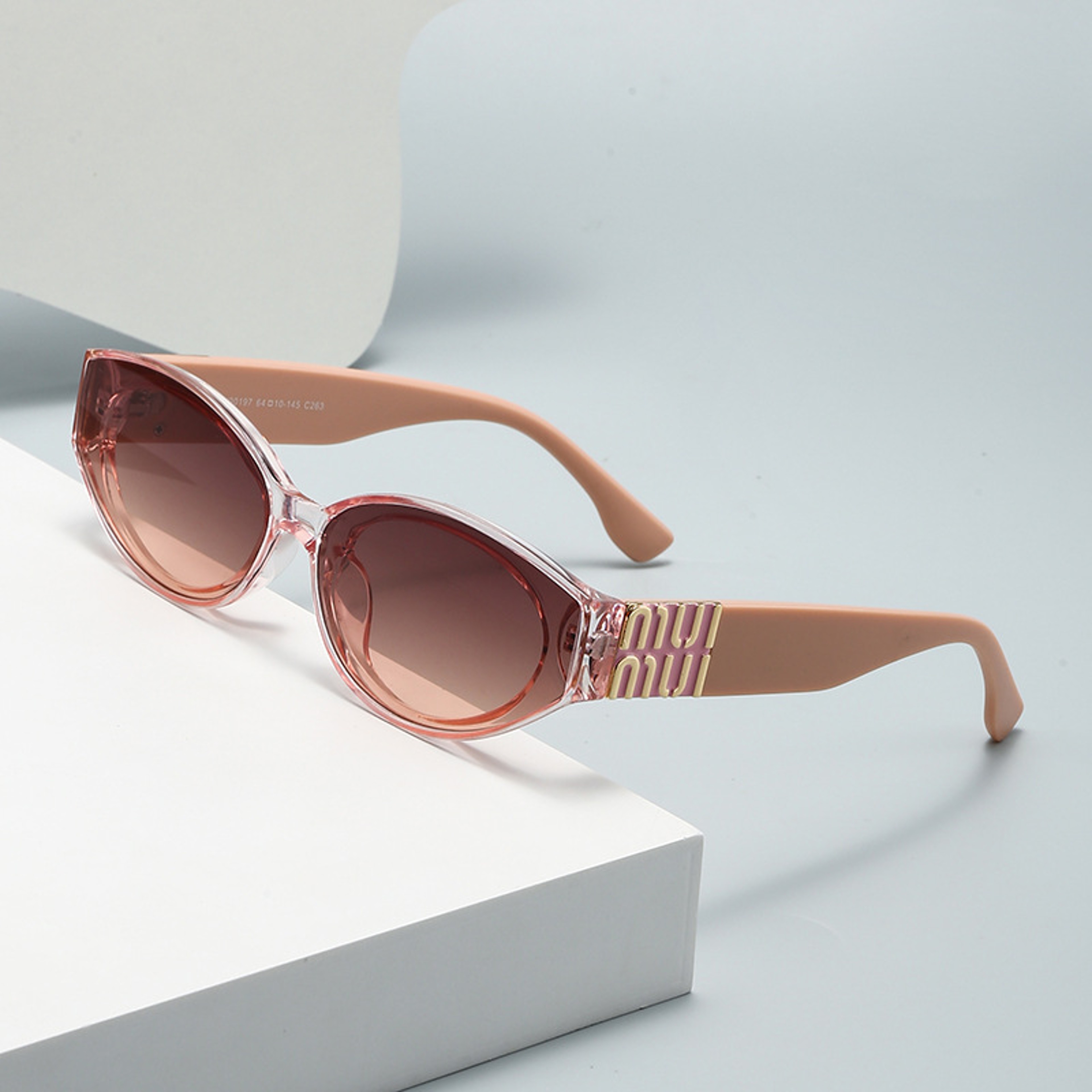 Oval Sunglasses UV Designer Fashion Eyewear for Women & Men – view 4