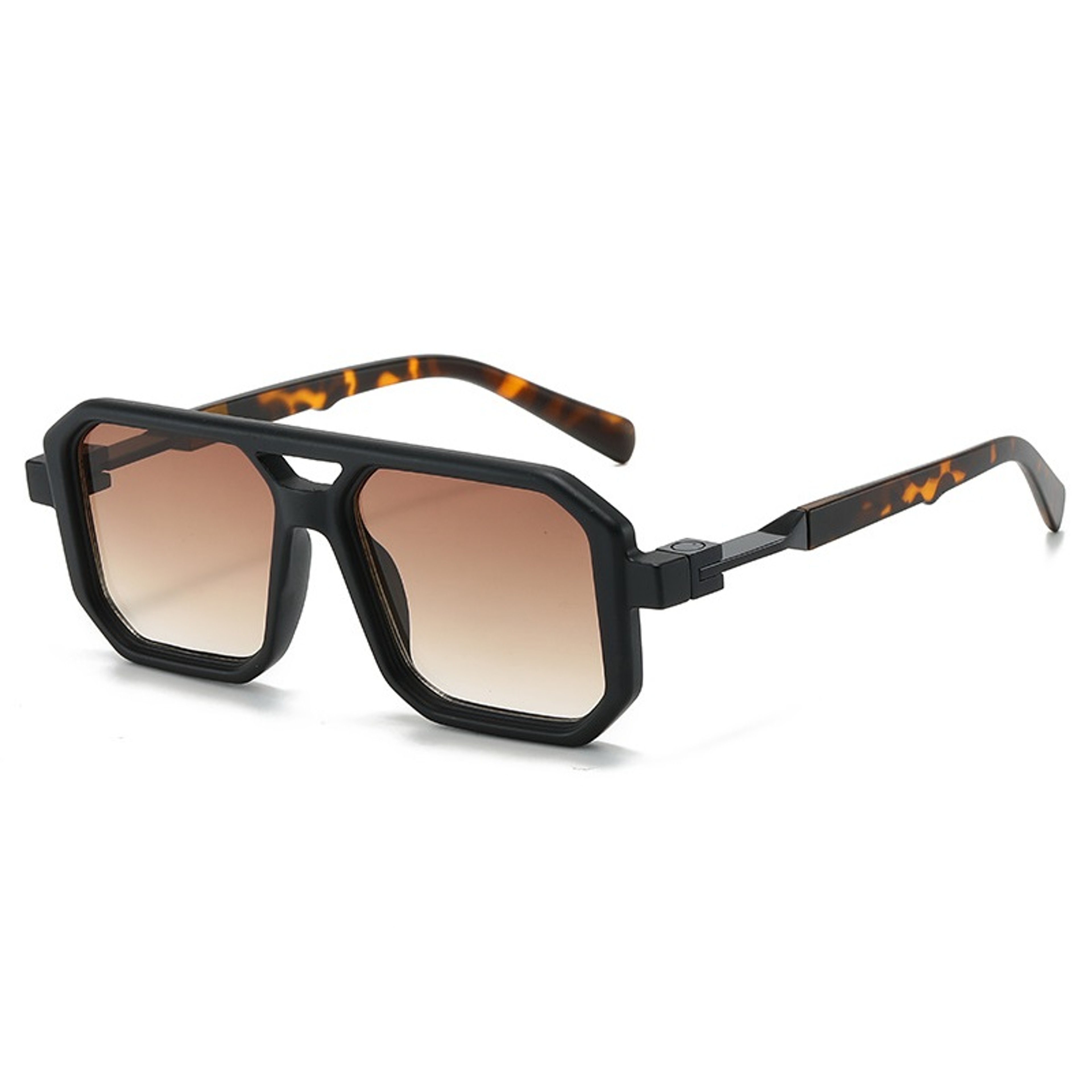 Retro Square Pilot Sunglasses UV Vintage Shades for Women & Men – view 6