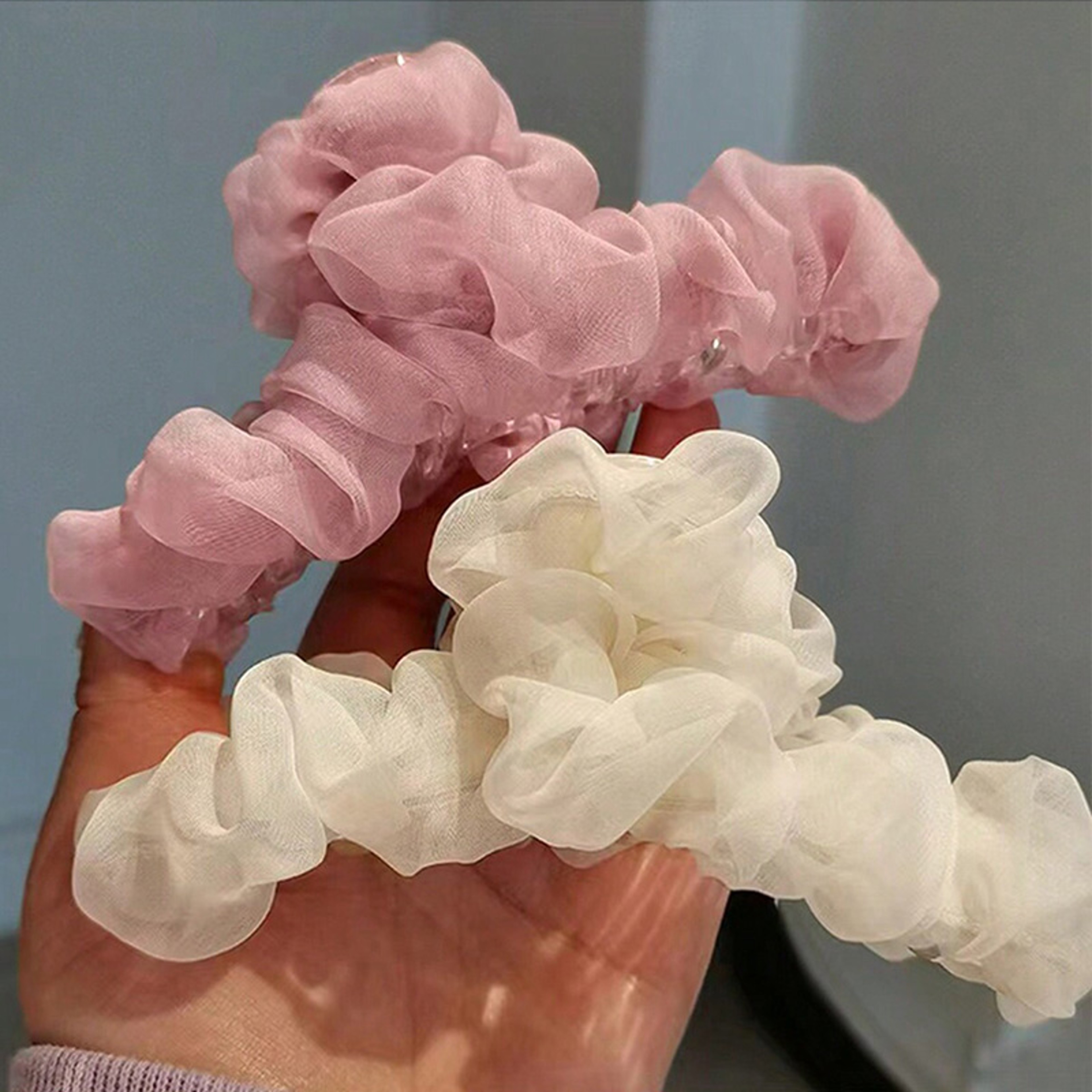 Elegant Chiffon Hair Clip Pleated French Hair Clip for Effortless Everyday Hairstyles – view 4