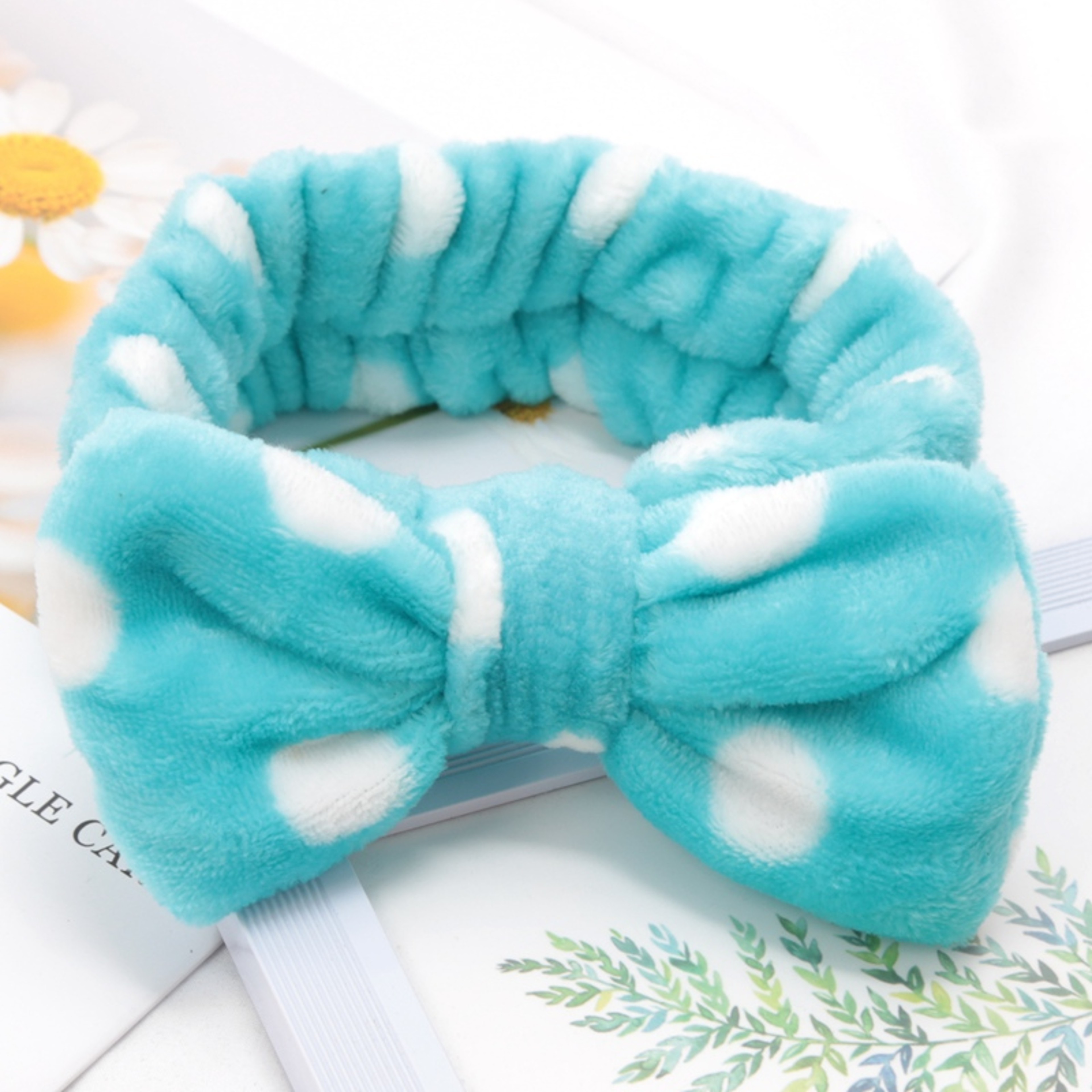 Soft Spa Headband Bow Makeup Hair Band for Face Washing, Skincare & Yoga – view 8