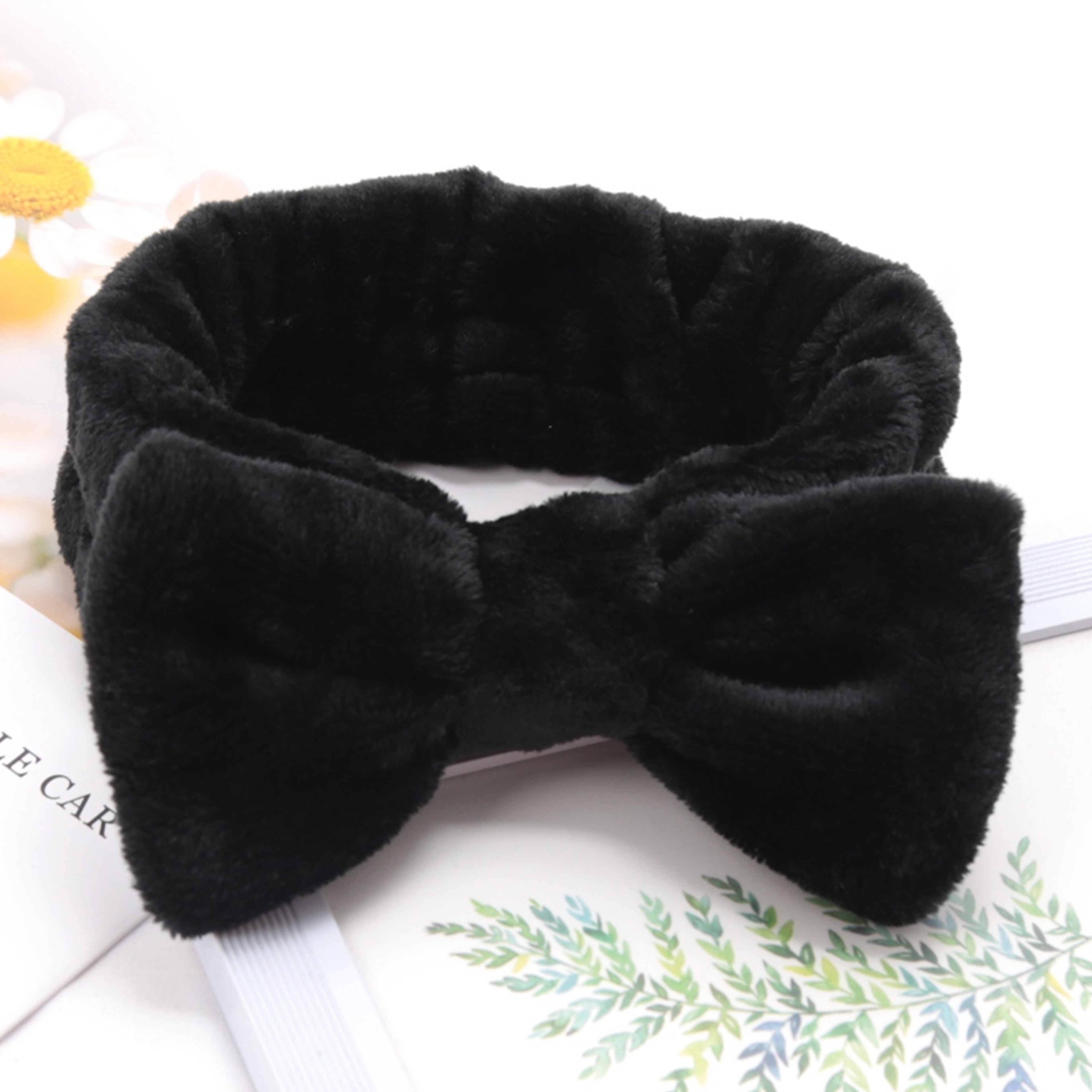 Soft Spa Headband Bow Makeup Hair Band for Face Washing, Skincare & Yoga – view 14