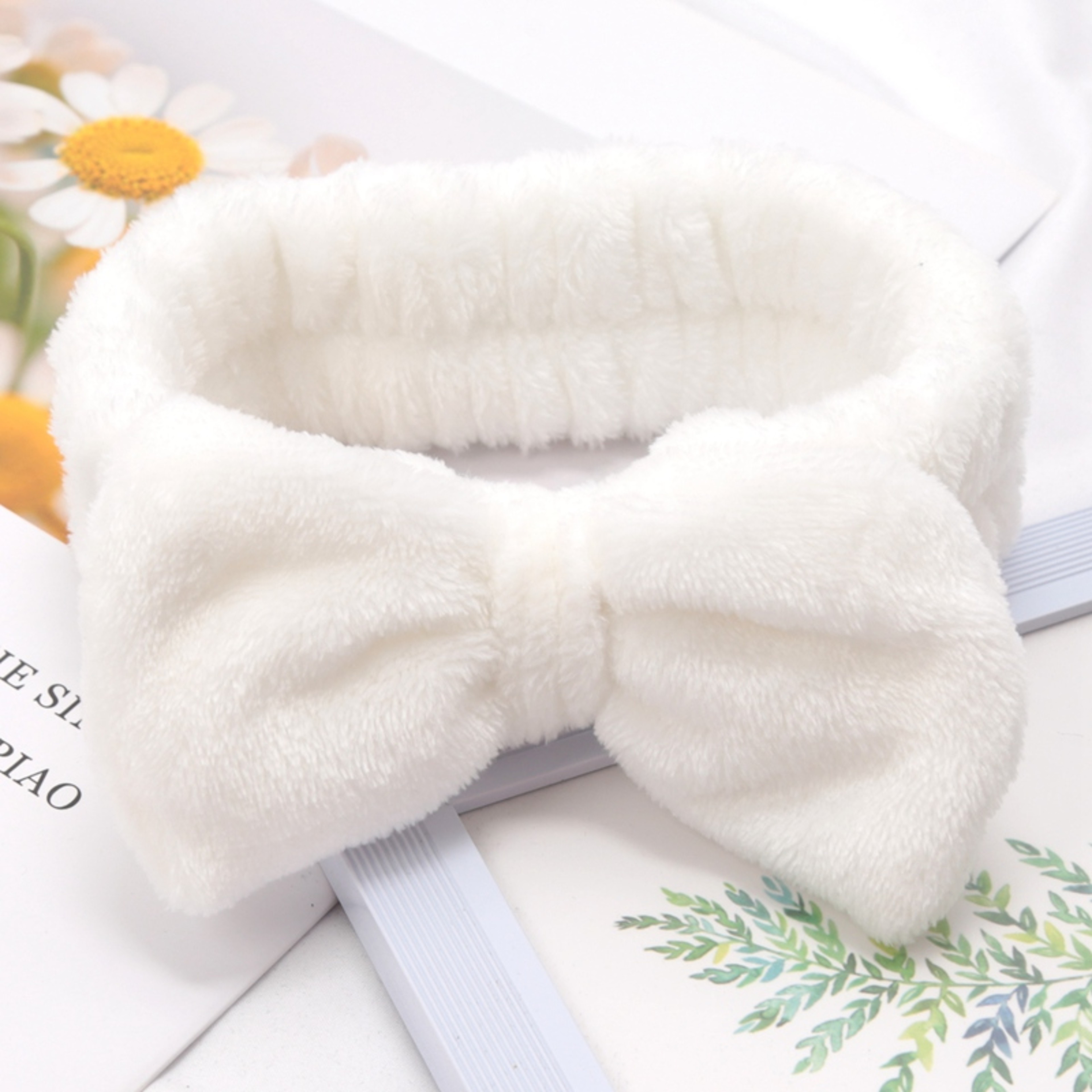 Soft Spa Headband Bow Makeup Hair Band for Face Washing, Skincare & Yoga – view 17