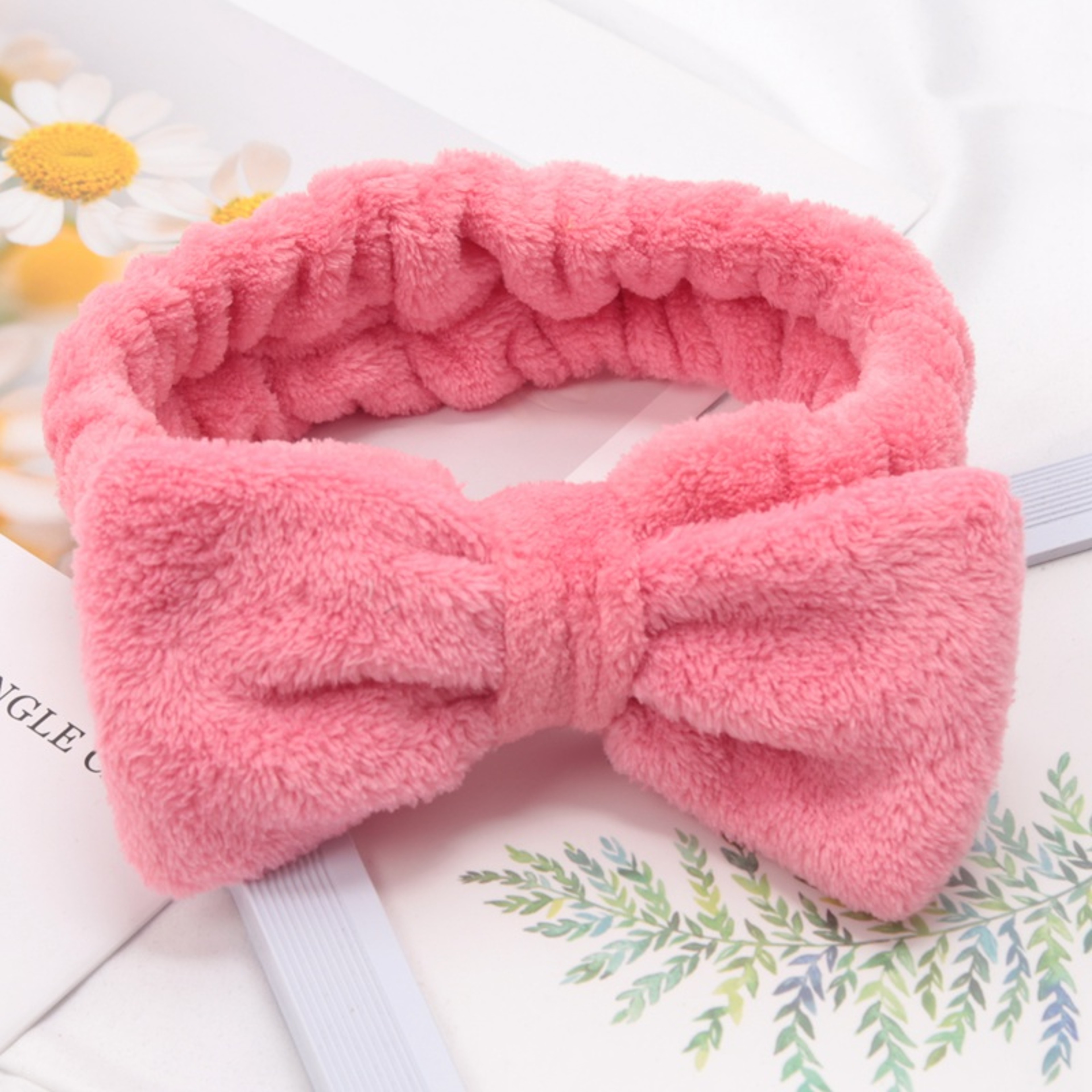 Soft Spa Headband Bow Makeup Hair Band for Face Washing, Skincare & Yoga – view 21