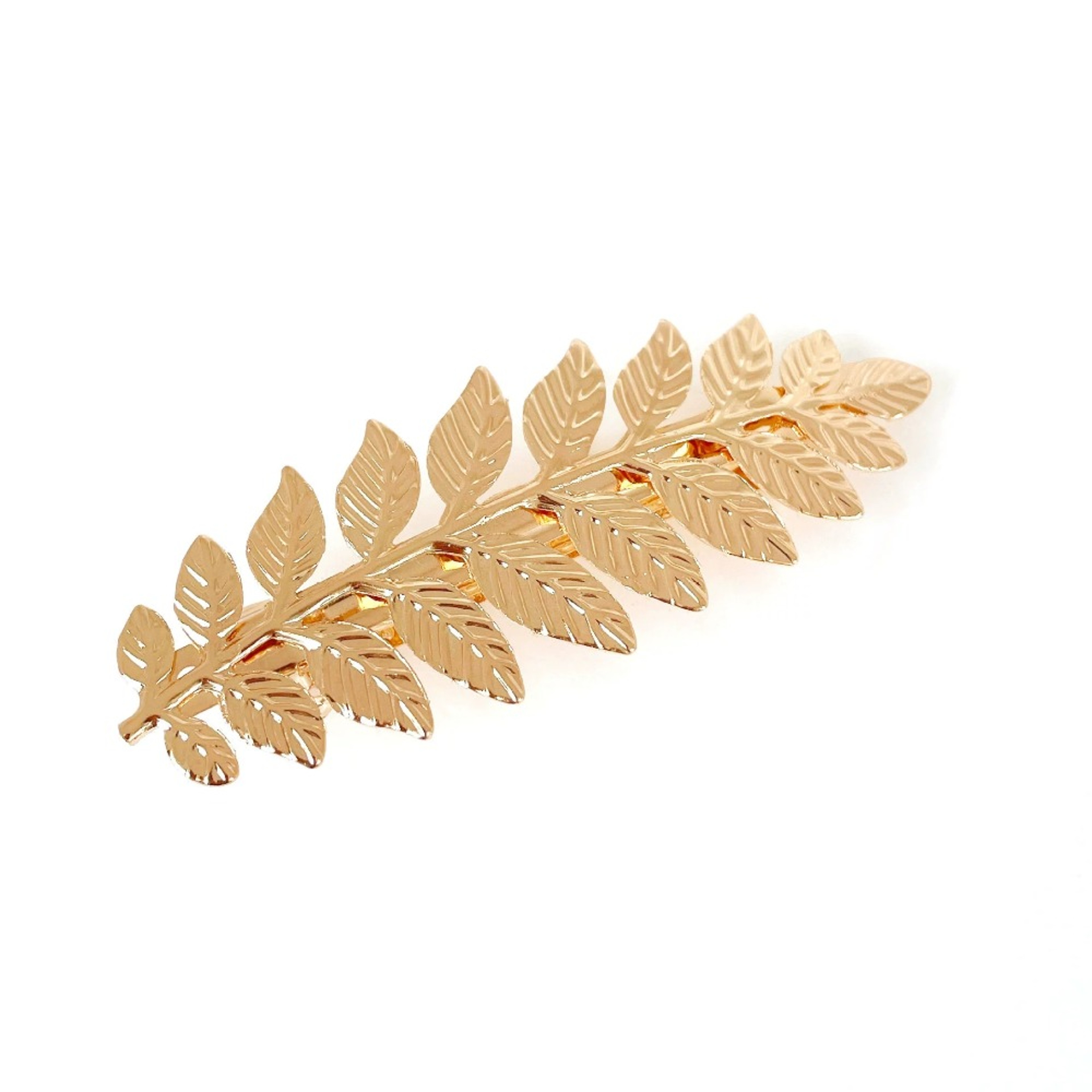 Retro Gold Leaf Goddess Headband Greek Bridal Crown Tiara Hair Accessory – view 10