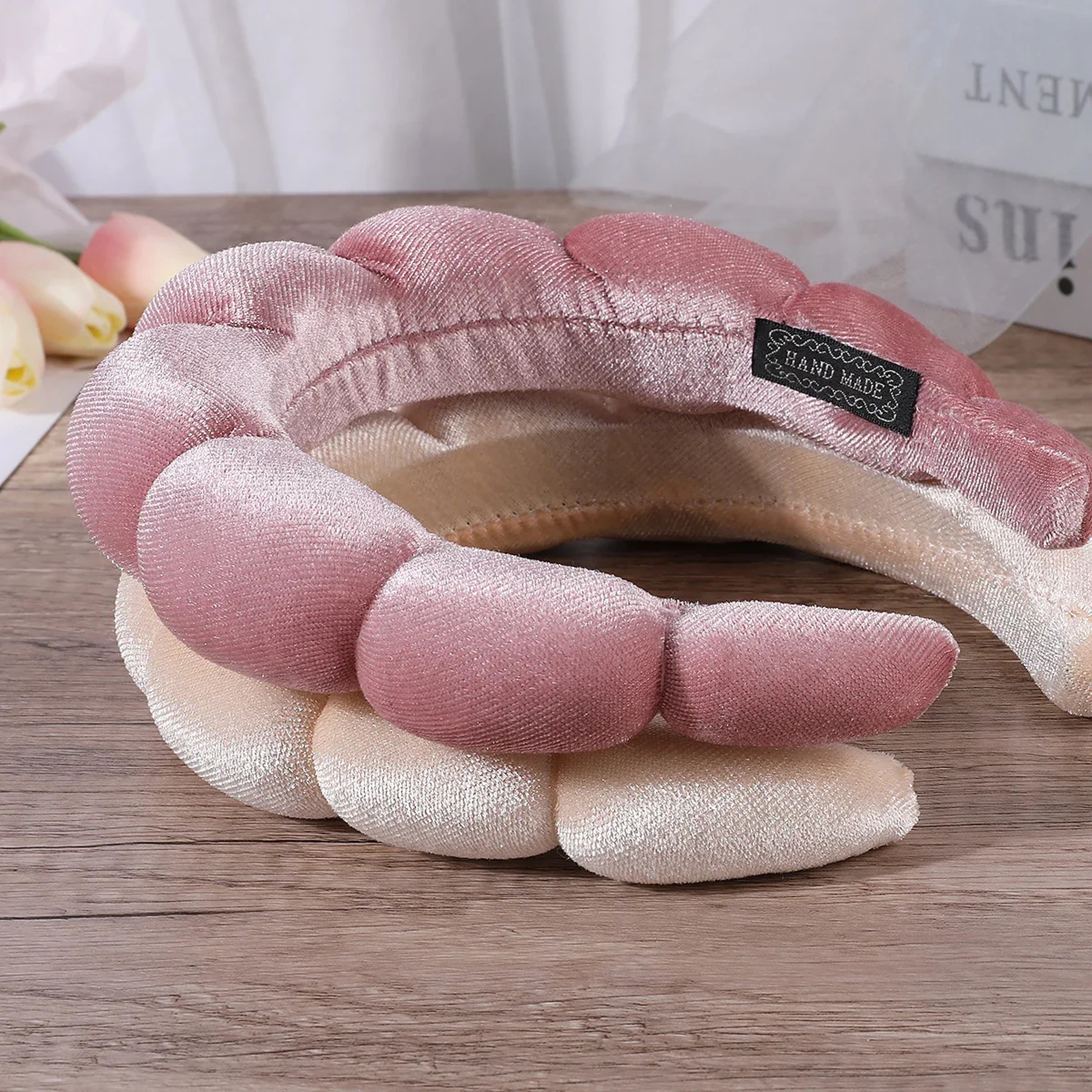 Soft Terry Spa Headband For Women Puffy Makeup Headband For Skincare Face Wash  Yoga 2