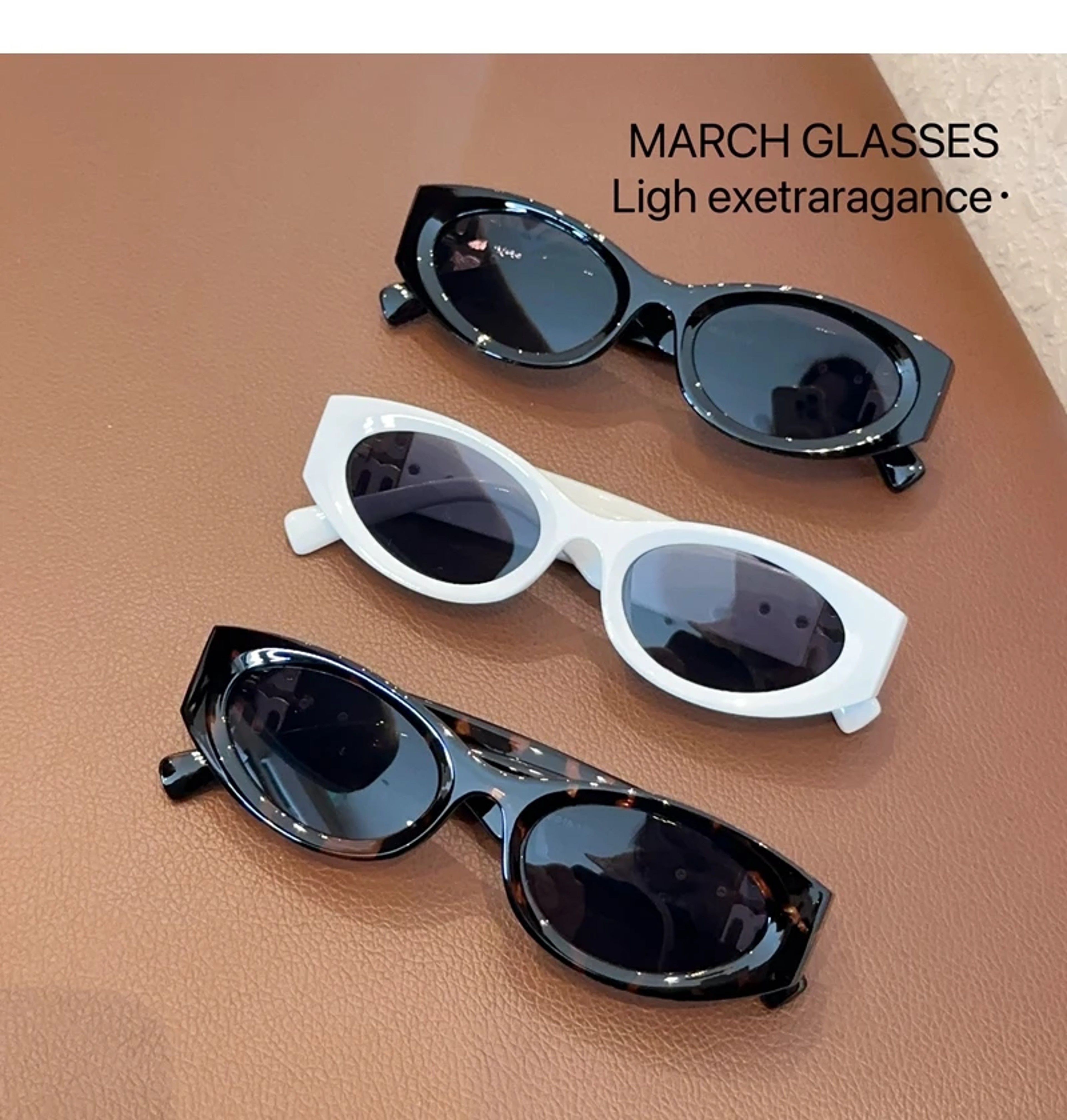 Retro Oval Sunglasses UV Unisex Fashion Eyewear for Women & Men – view 3
