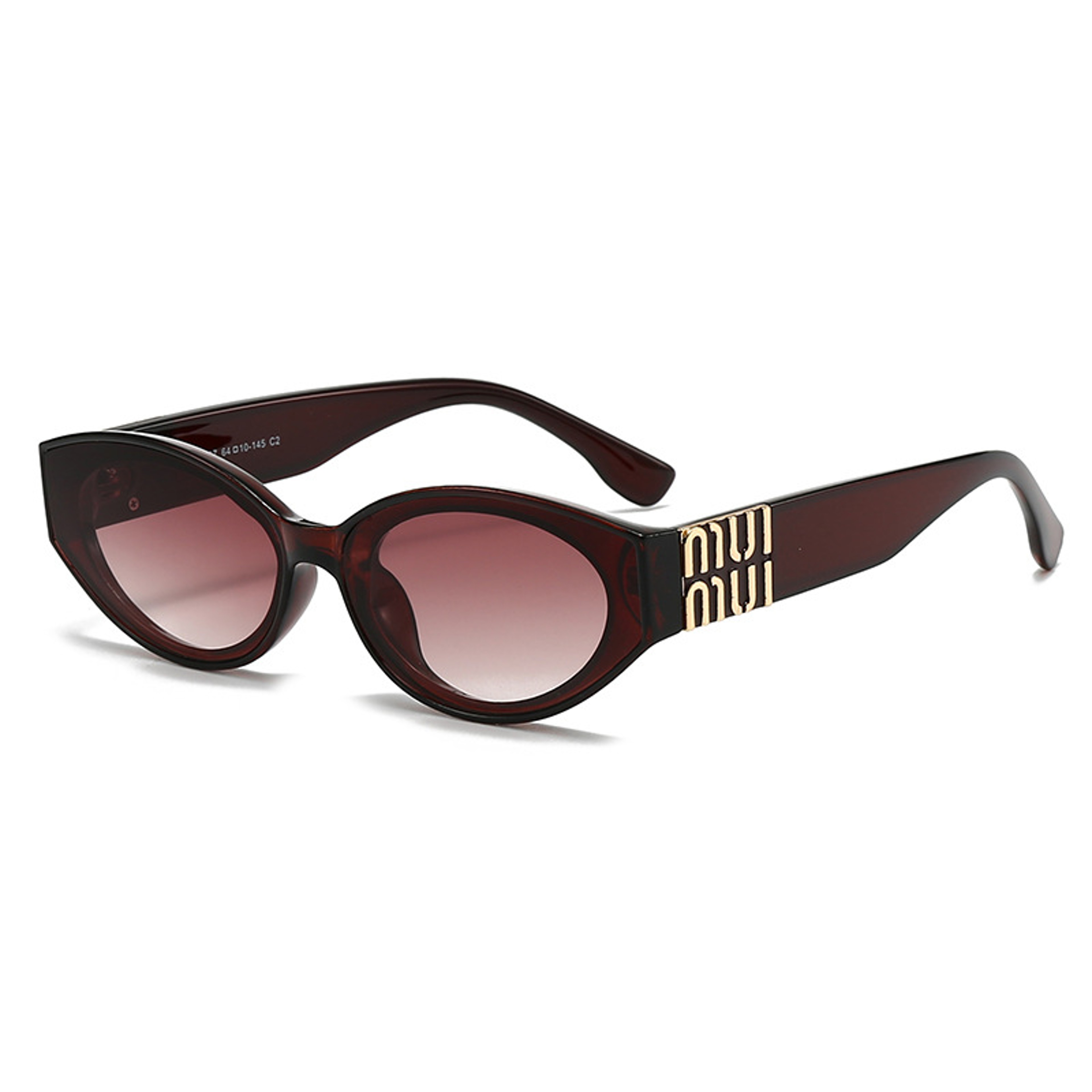 Luxury Oval Sunglasses With UV Protection Minimalist Gradient Lens Sunglasses For Men  Women 8