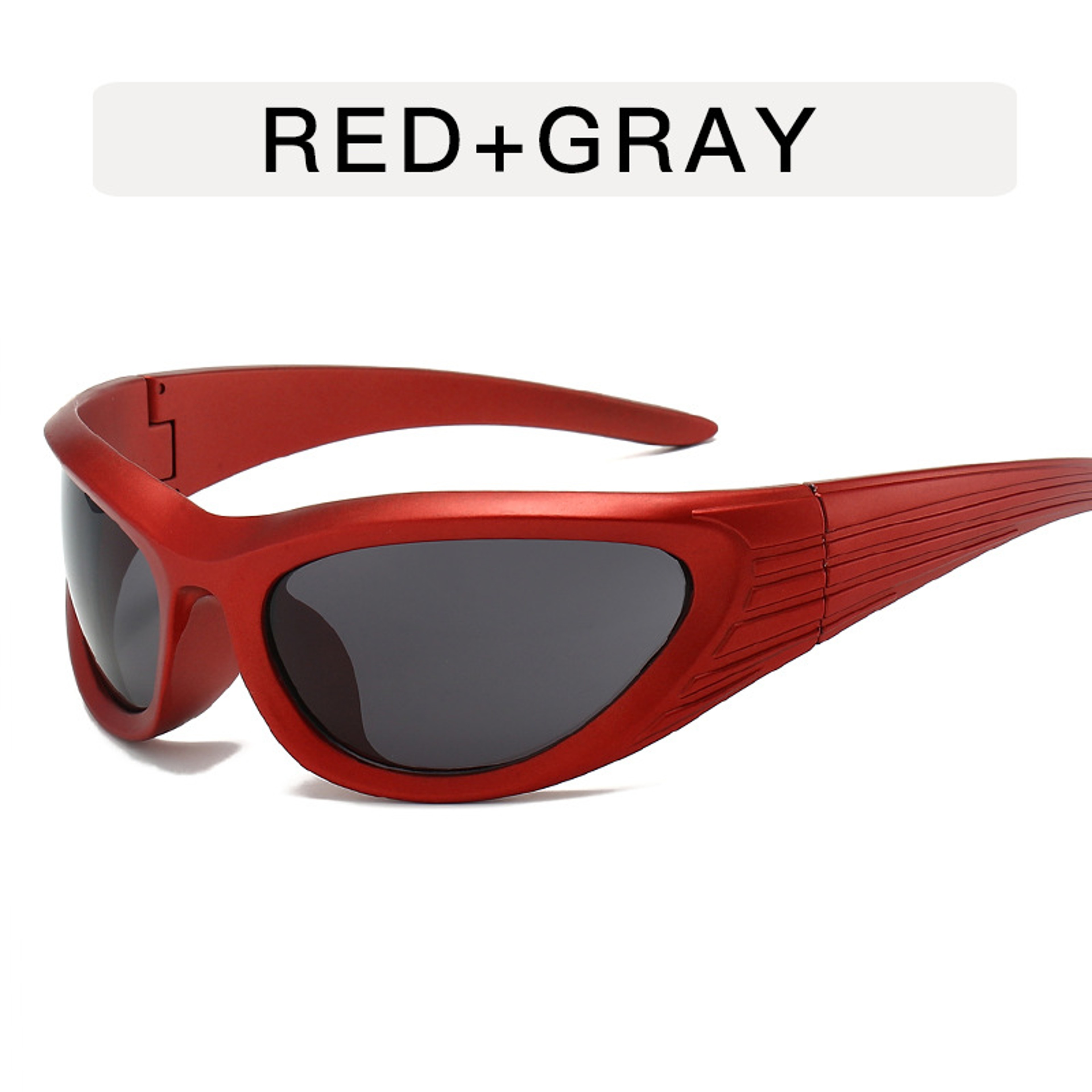 Retro Sunglasses For Women  Men Trendy Oval Sunglasses With Mirror Lens Punk Eyewear 8