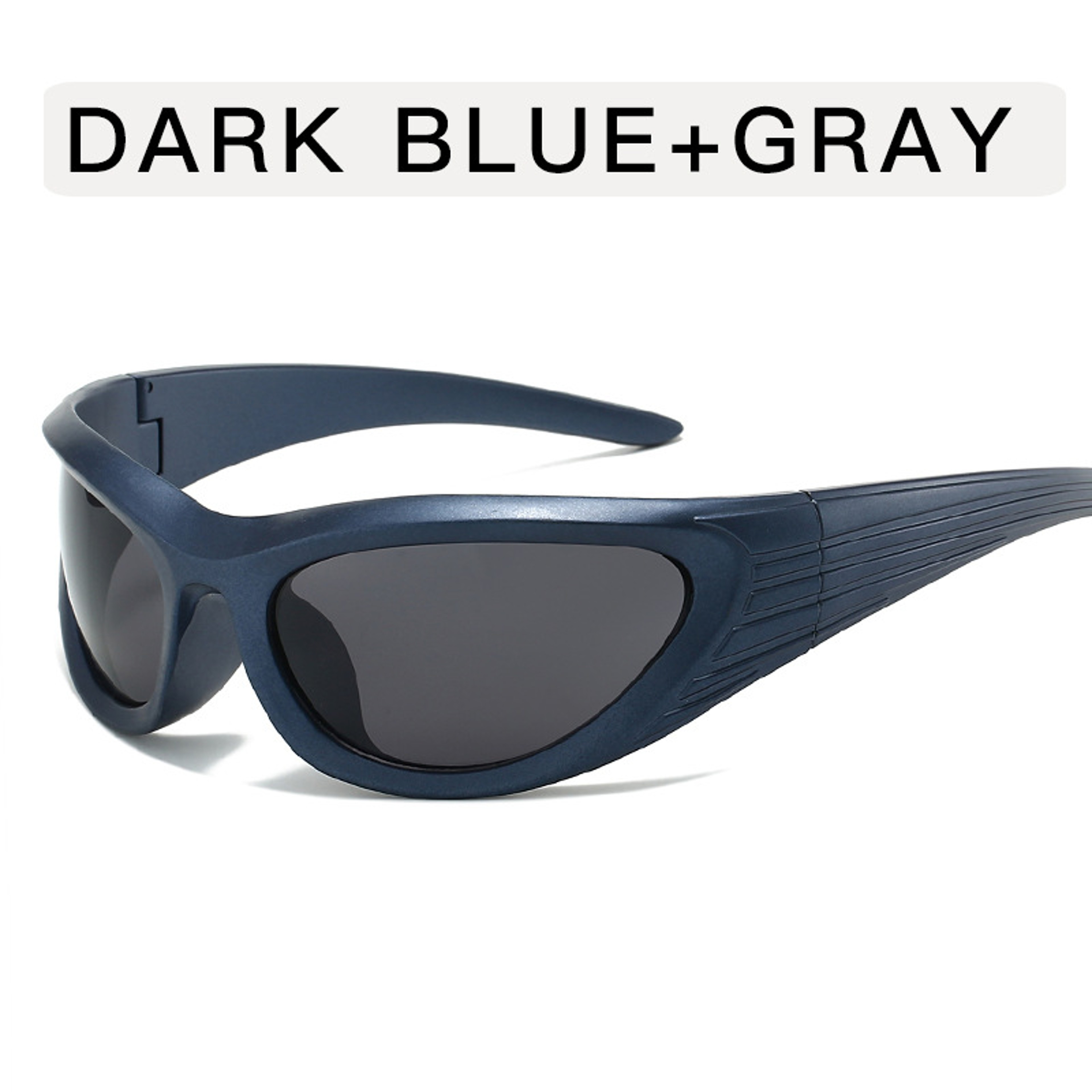 Retro Sunglasses For Women  Men Trendy Oval Sunglasses With Mirror Lens Punk Eyewear 7