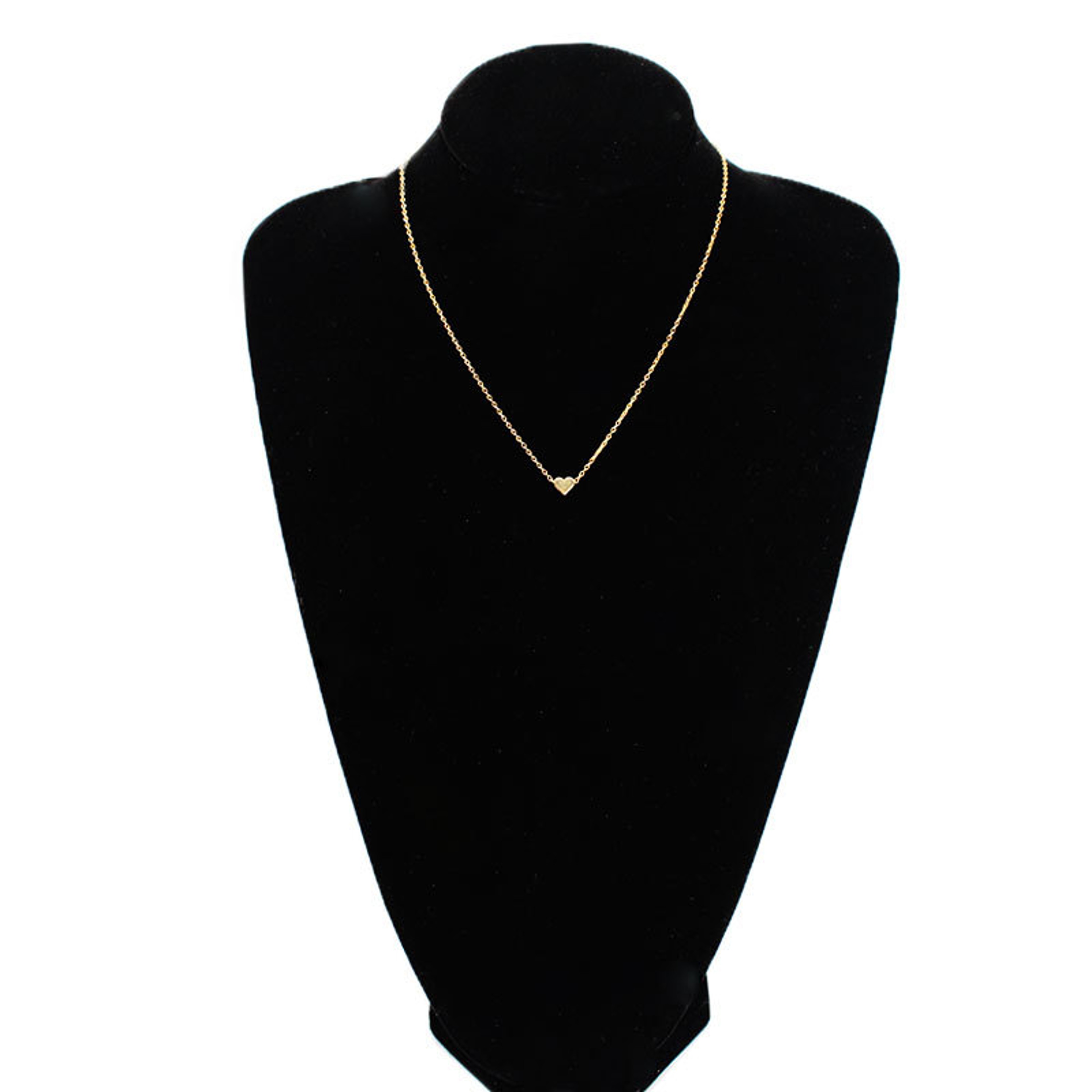 Minimalist Heart Love Necklace for Women Dainty Clavicle Chain Jewelry – view 5