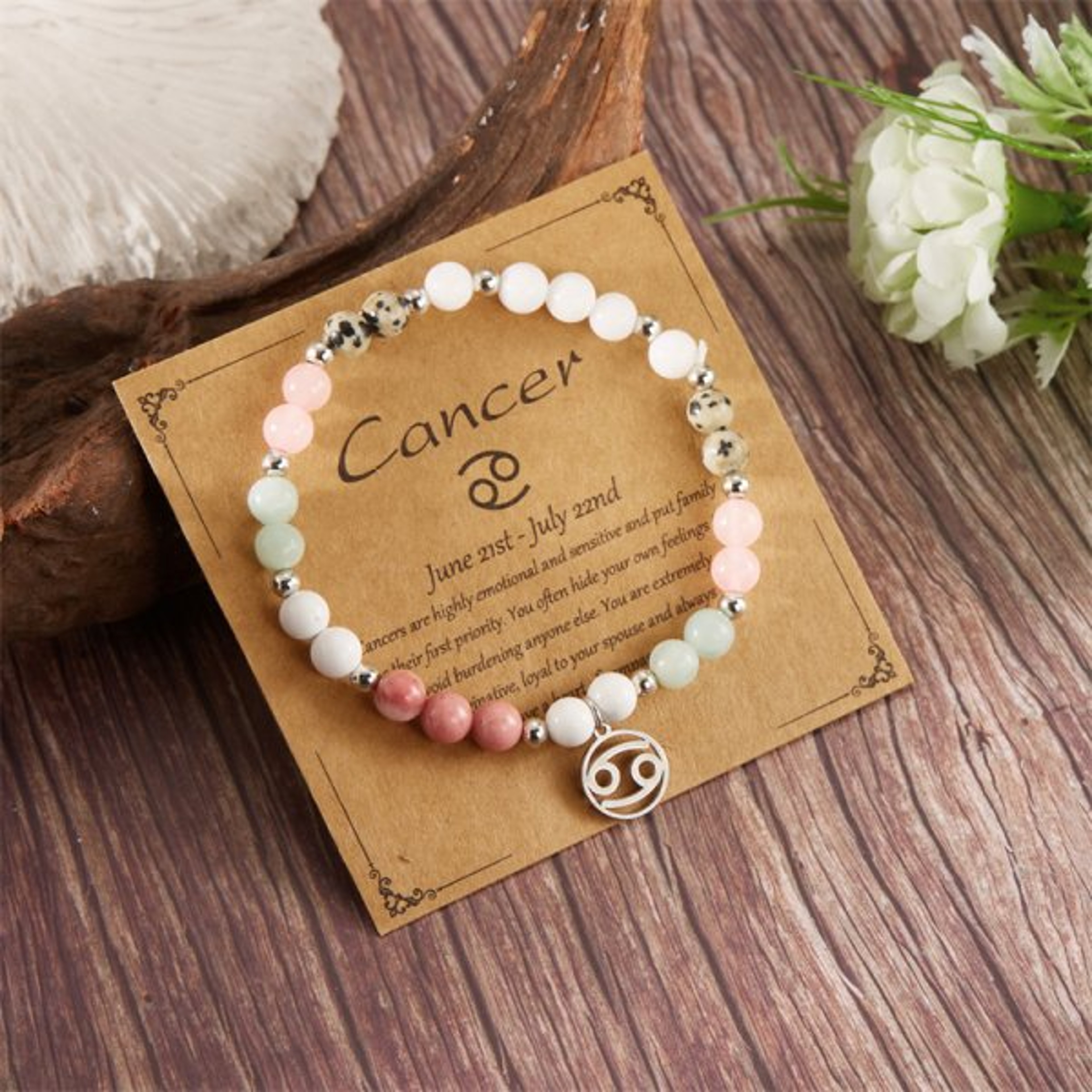 Beaded Bracelet for Women Zodiac Bracelet Astrology Jewelry Birth Sign Gift – view 16