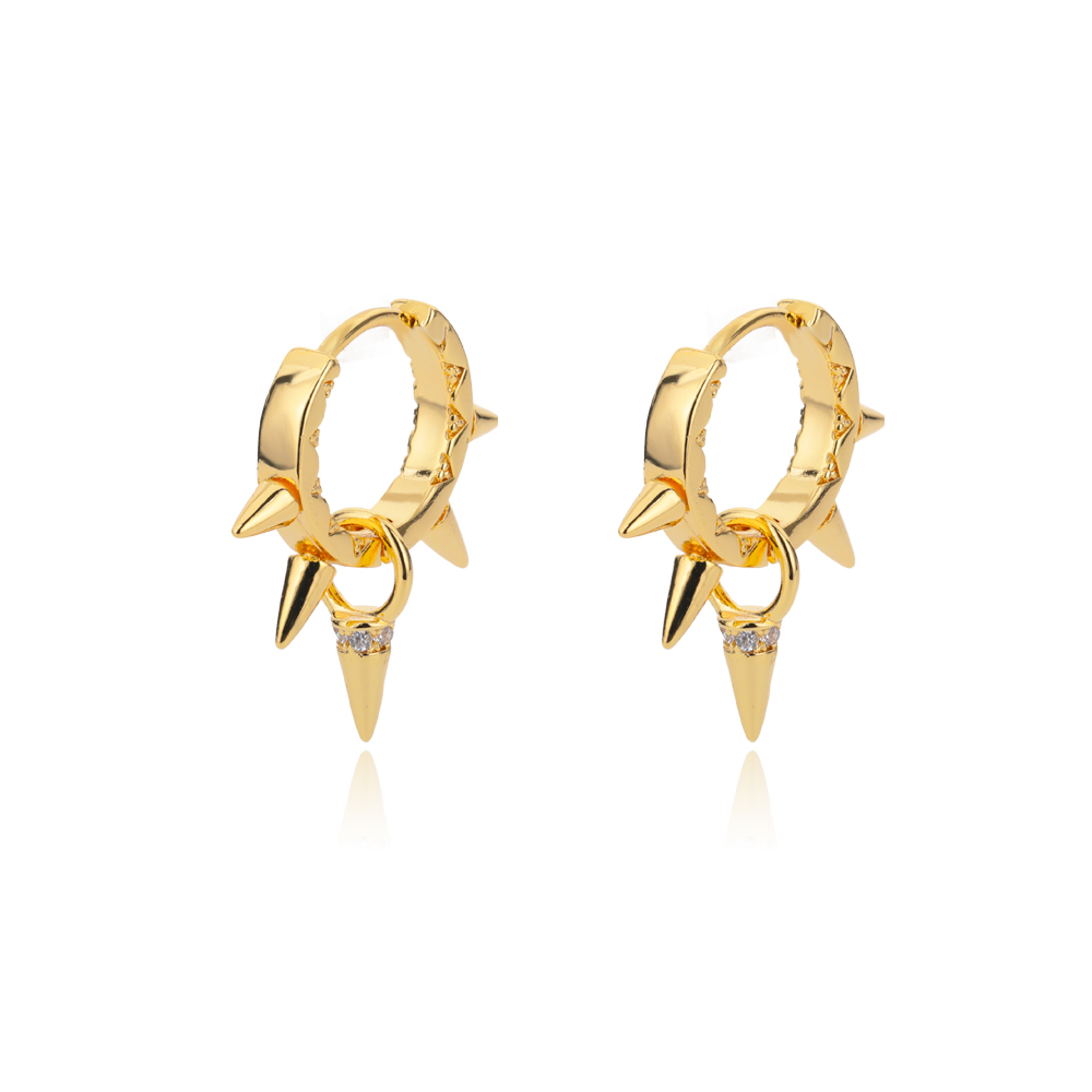Luxury Star Hoop Earrings for Women Stainless Steel Earrings with Minimalist Style – view 8