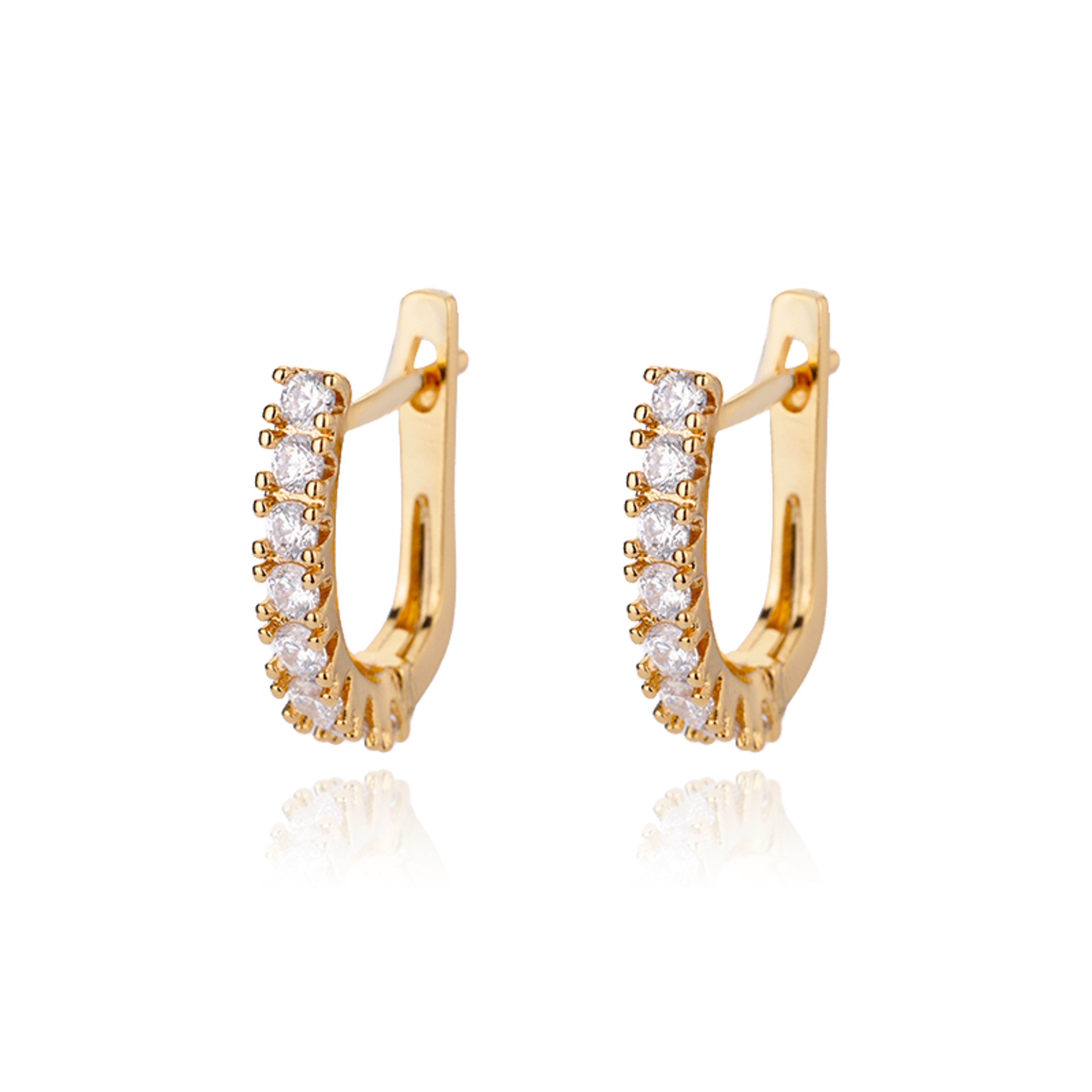 Luxury Star Hoop Earrings for Women Stainless Steel Earrings with Minimalist Style – view 14