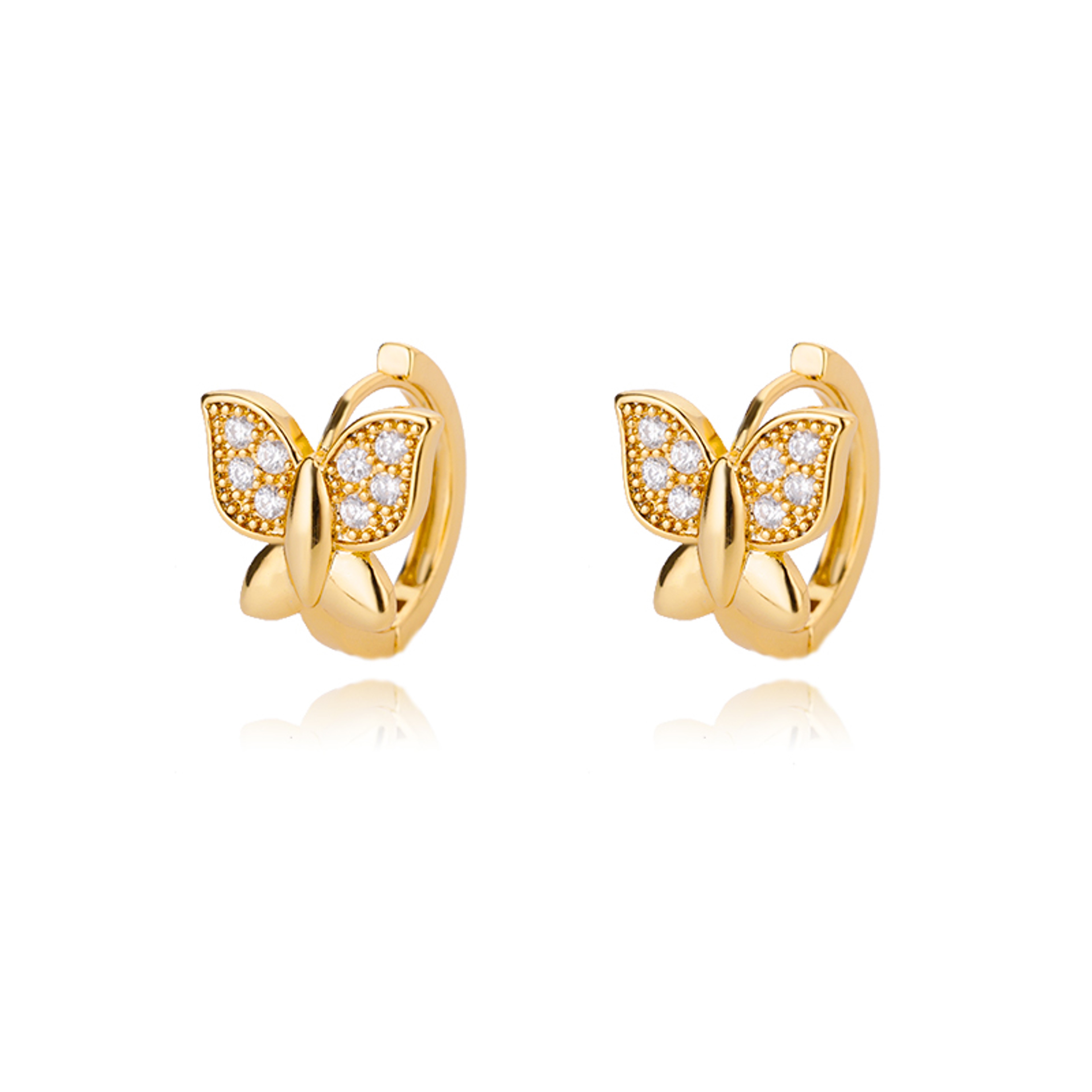 Luxury Star Hoop Earrings for Women Stainless Steel Earrings with Minimalist Style – view 20