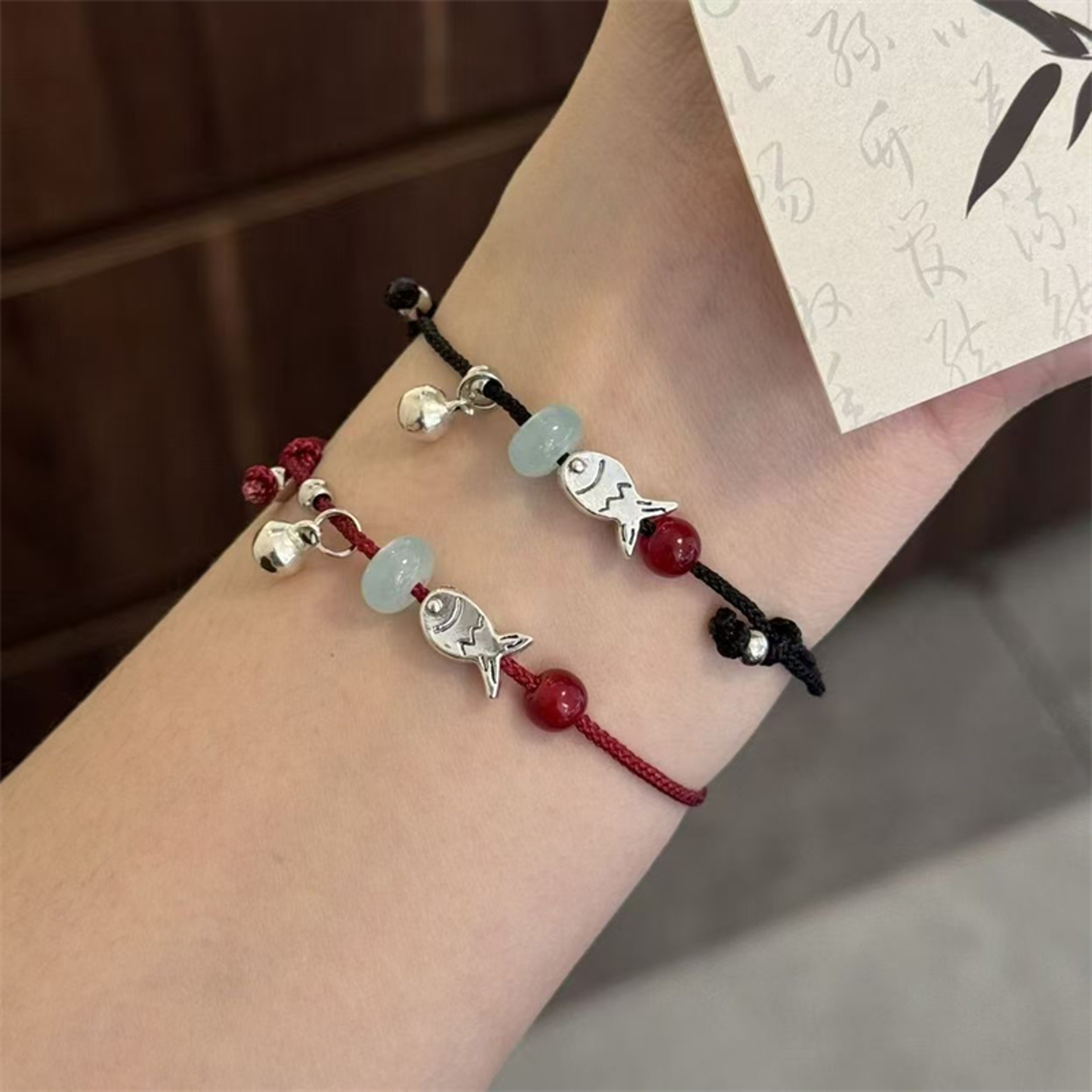 Lucky Koi Fish Bracelet Matching Couple Bracelets for Love, Friendship & Anniversary Gifts – view 3
