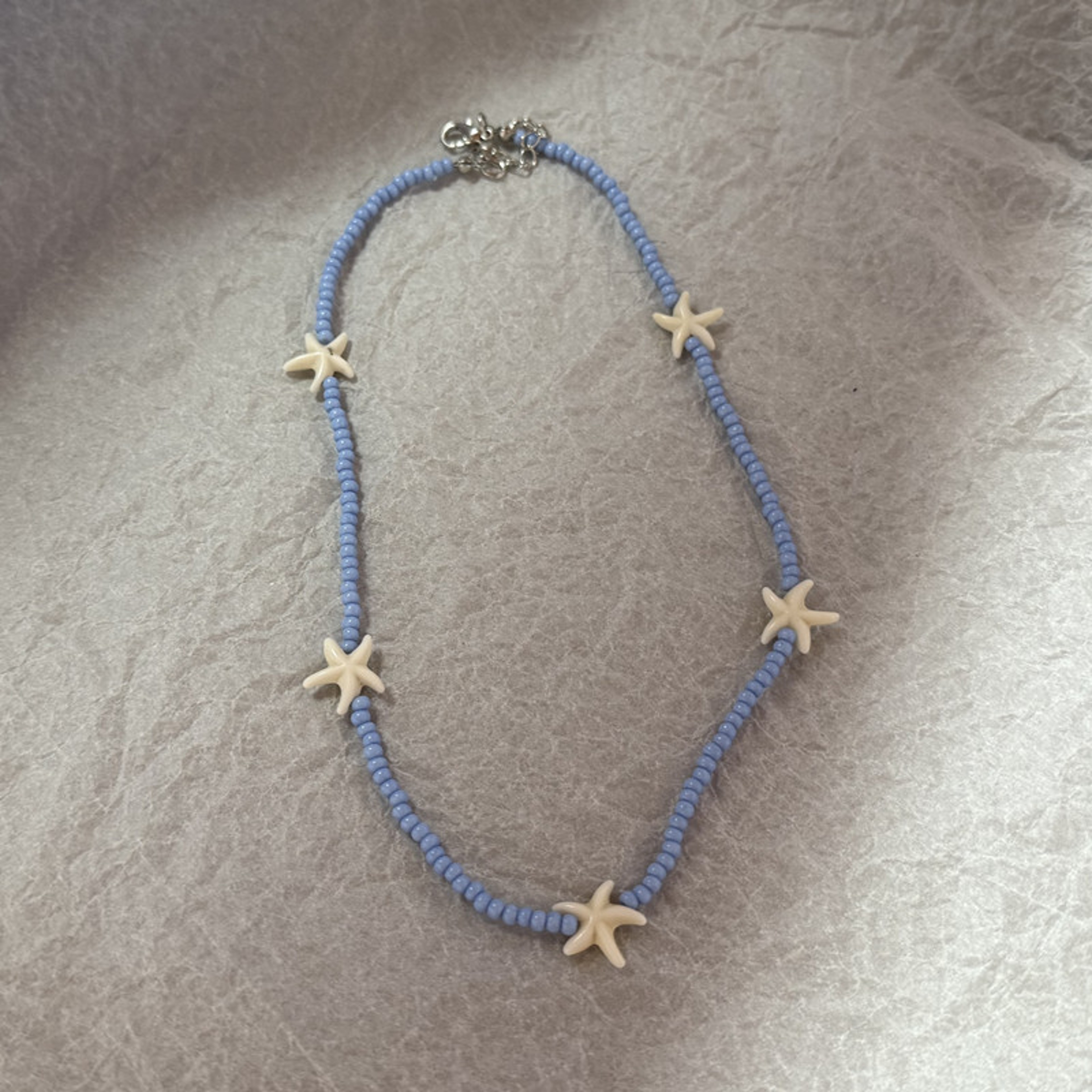 Bohemian Beaded Choker Necklace with Seashell Charm Adjustable Beach Surfer Jewelry – view 7