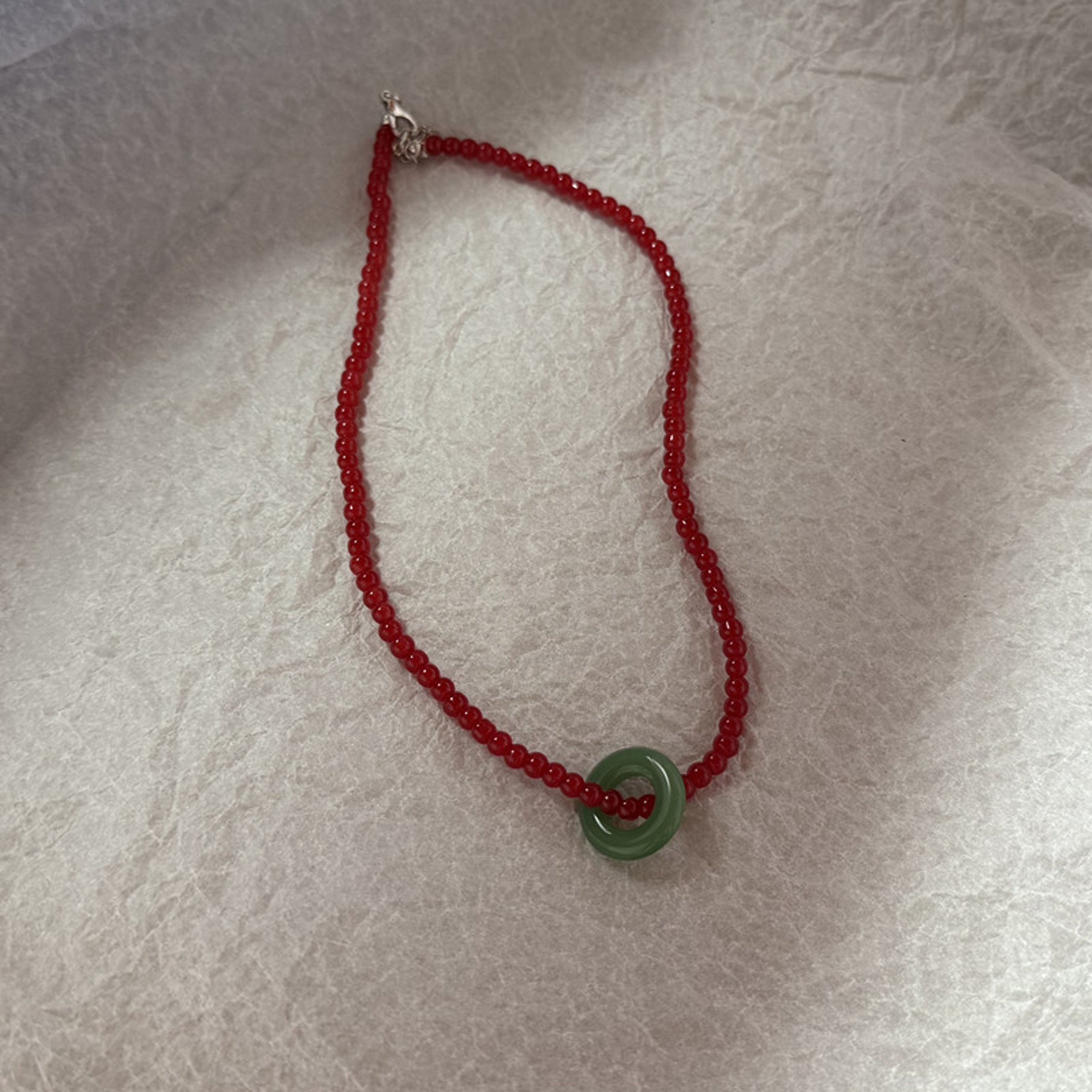 Bohemian Beaded Choker Necklace with Seashell Charm Adjustable Beach Surfer Jewelry – view 8