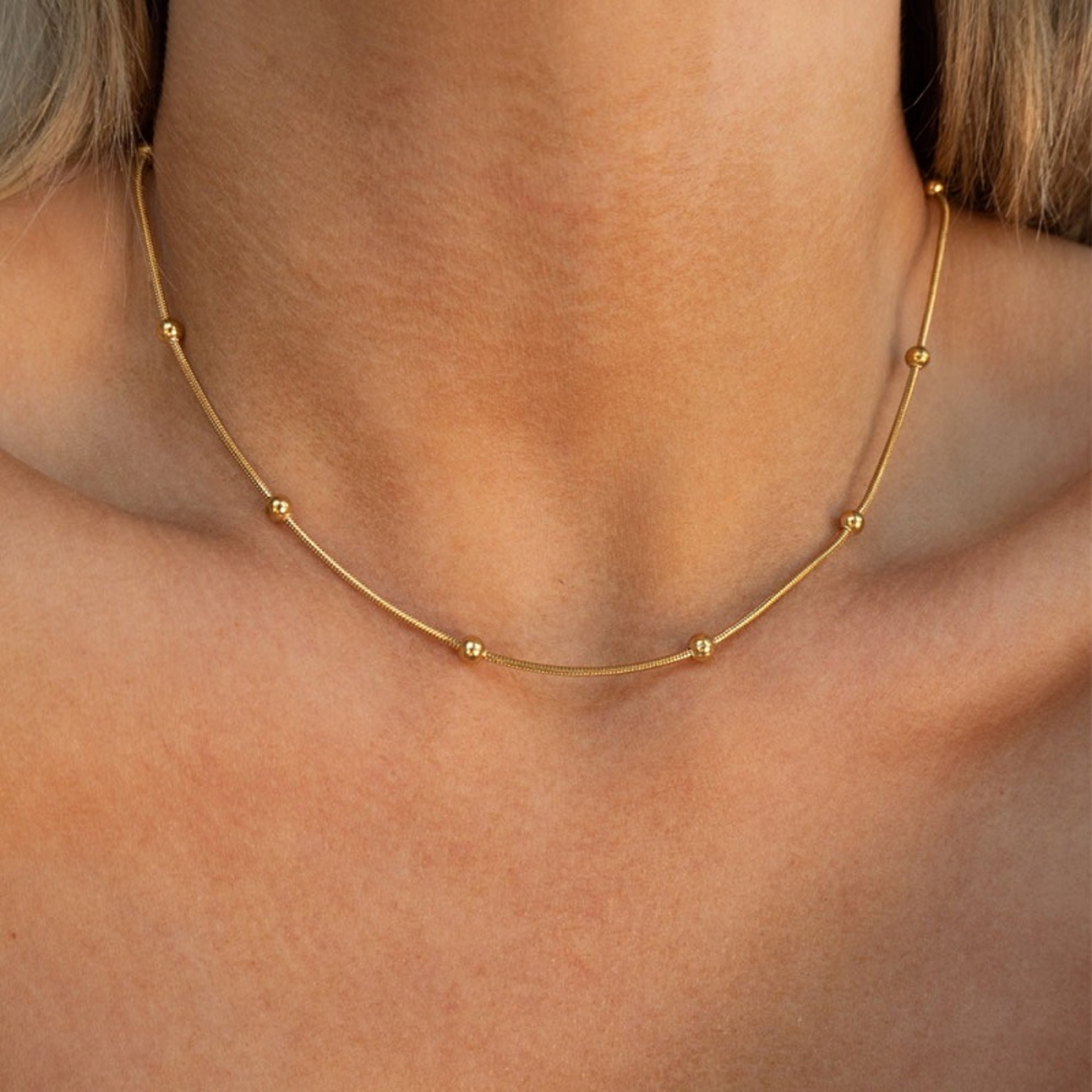 Vintage Gold Shell Flower Pendant Necklace With Heart Charm Stainless Steel Clavicle Necklace For W 7