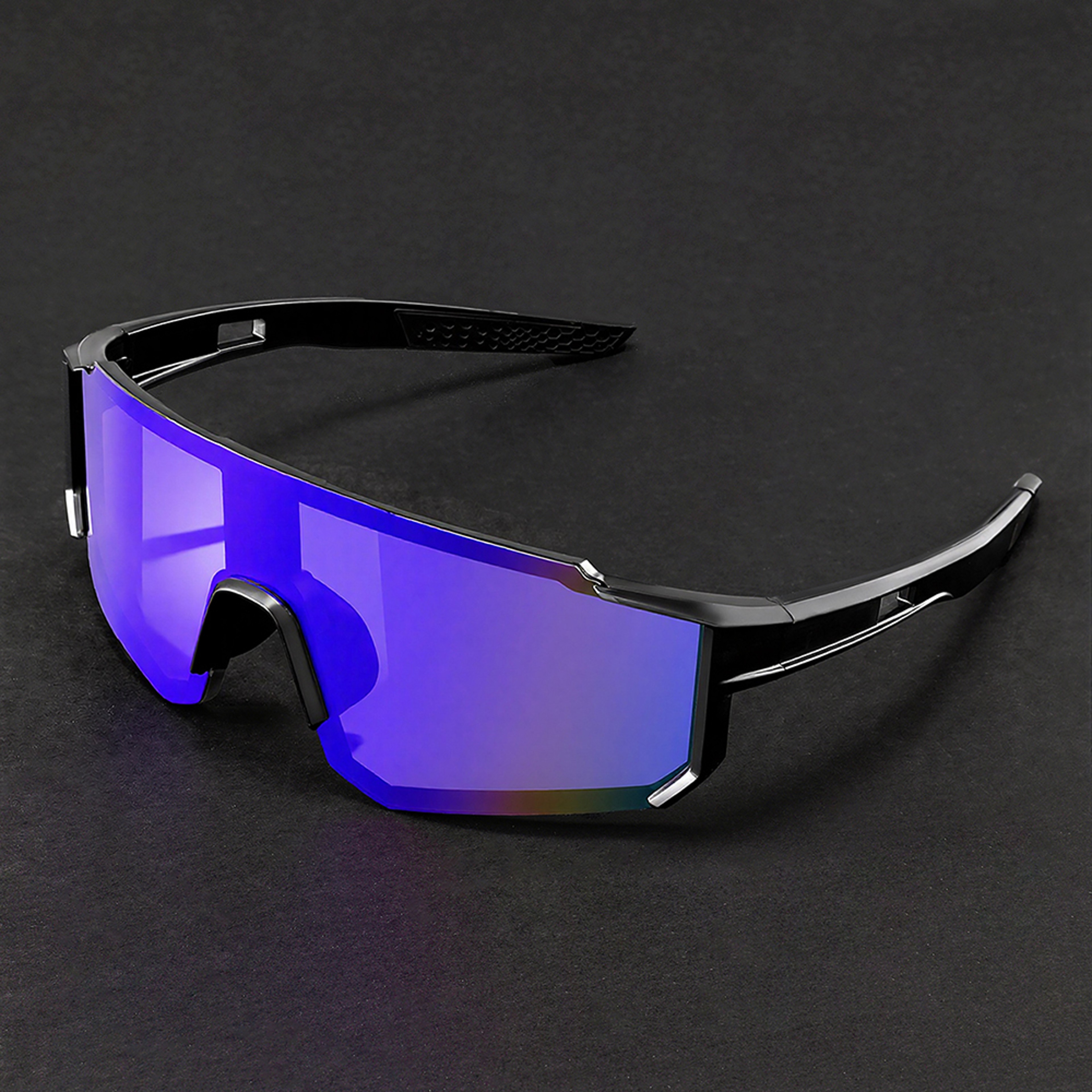 Sport Shield Vintage Sport Sunglasses For Men  Women Windproof UV Protection Cycling Eyewear 11