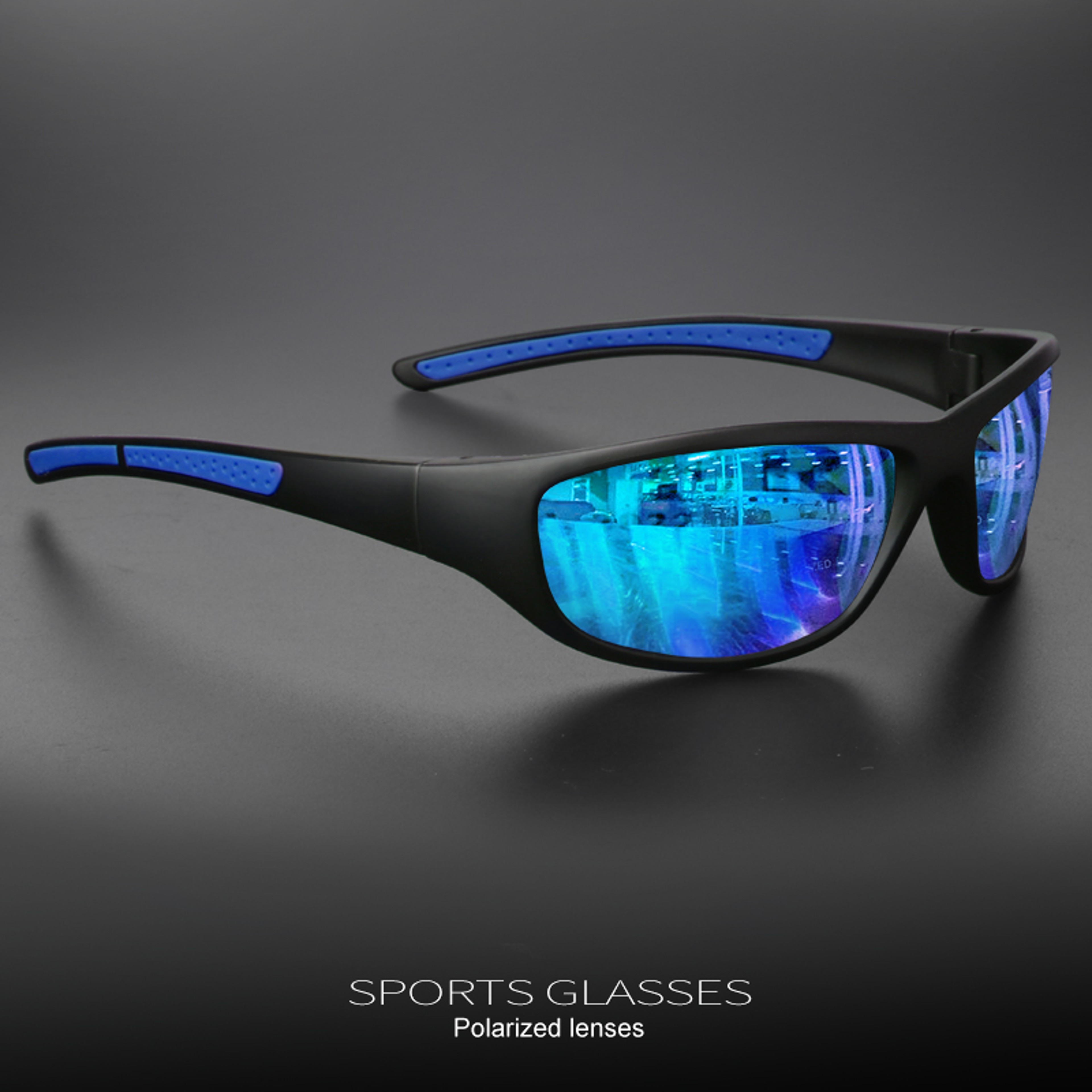 Polarized Sports Sunglasses For Men UV Protection Wrap Around Cycling  Fishing Eyewear 9