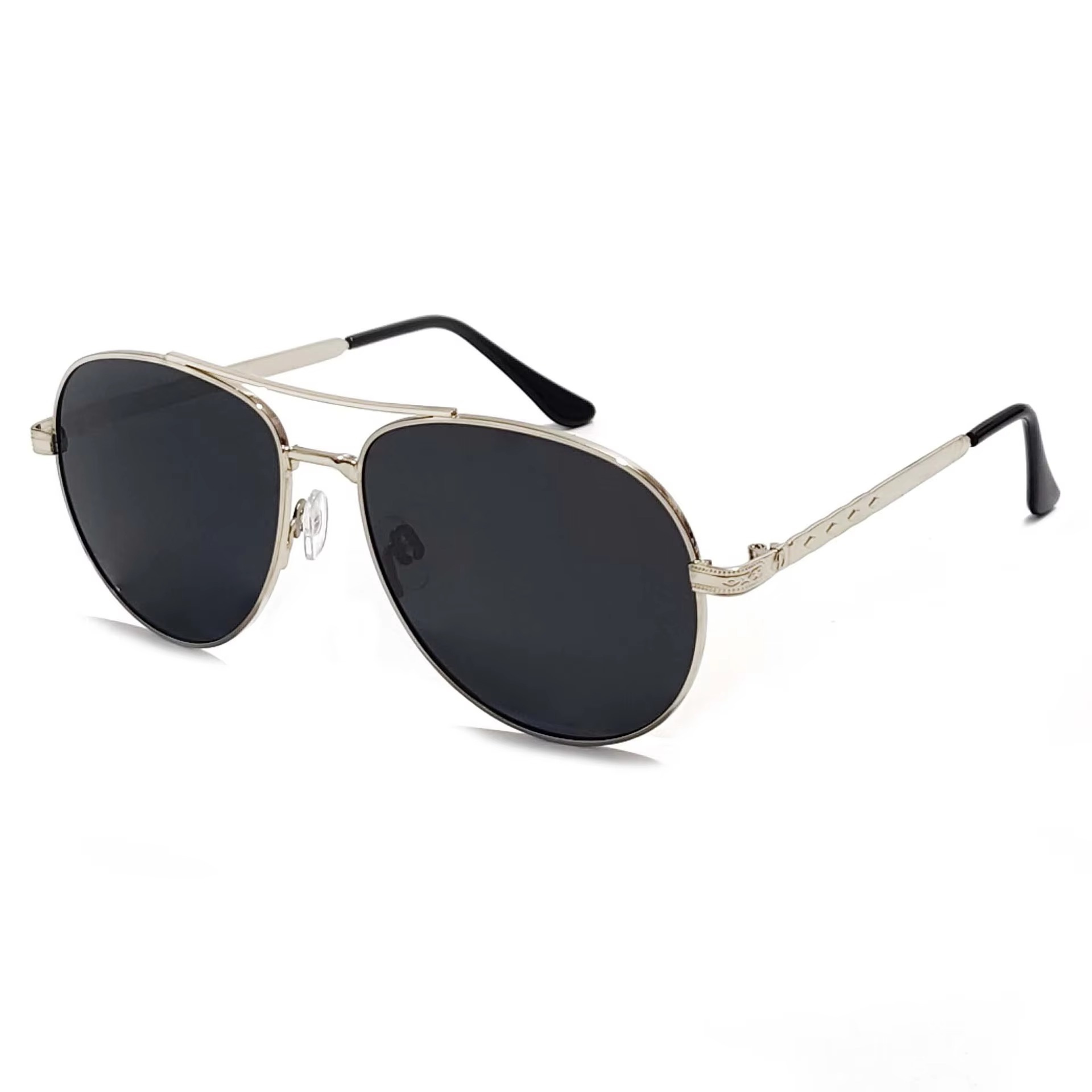 Luxury Polarized Sunglasses Double Bridge Aviator UV400 Driving  Cycling Sunglasses For Men  Women 5