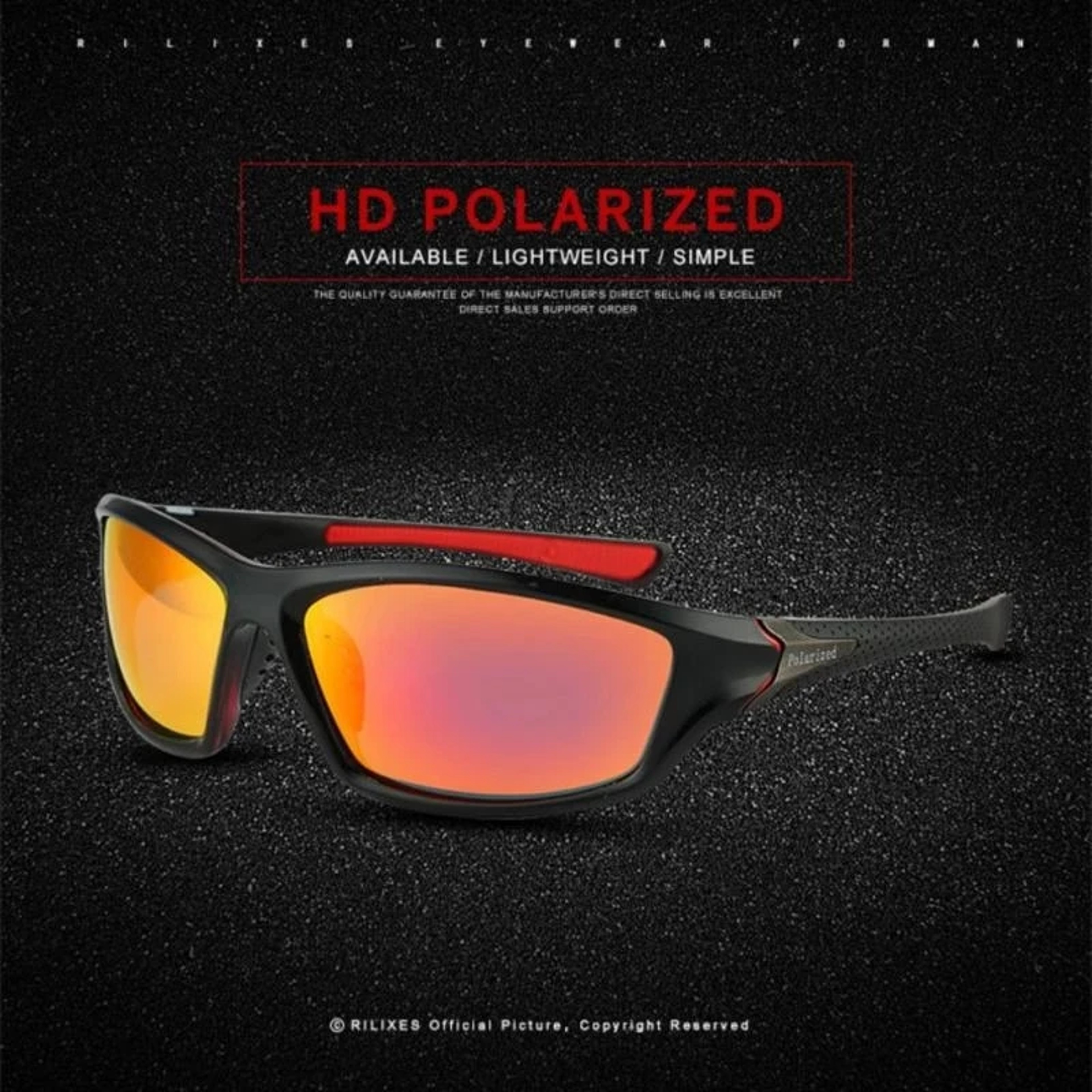 Polarized UV Driving Sunglasses For Men  Women Stylish Unisex Sun Glasses 2