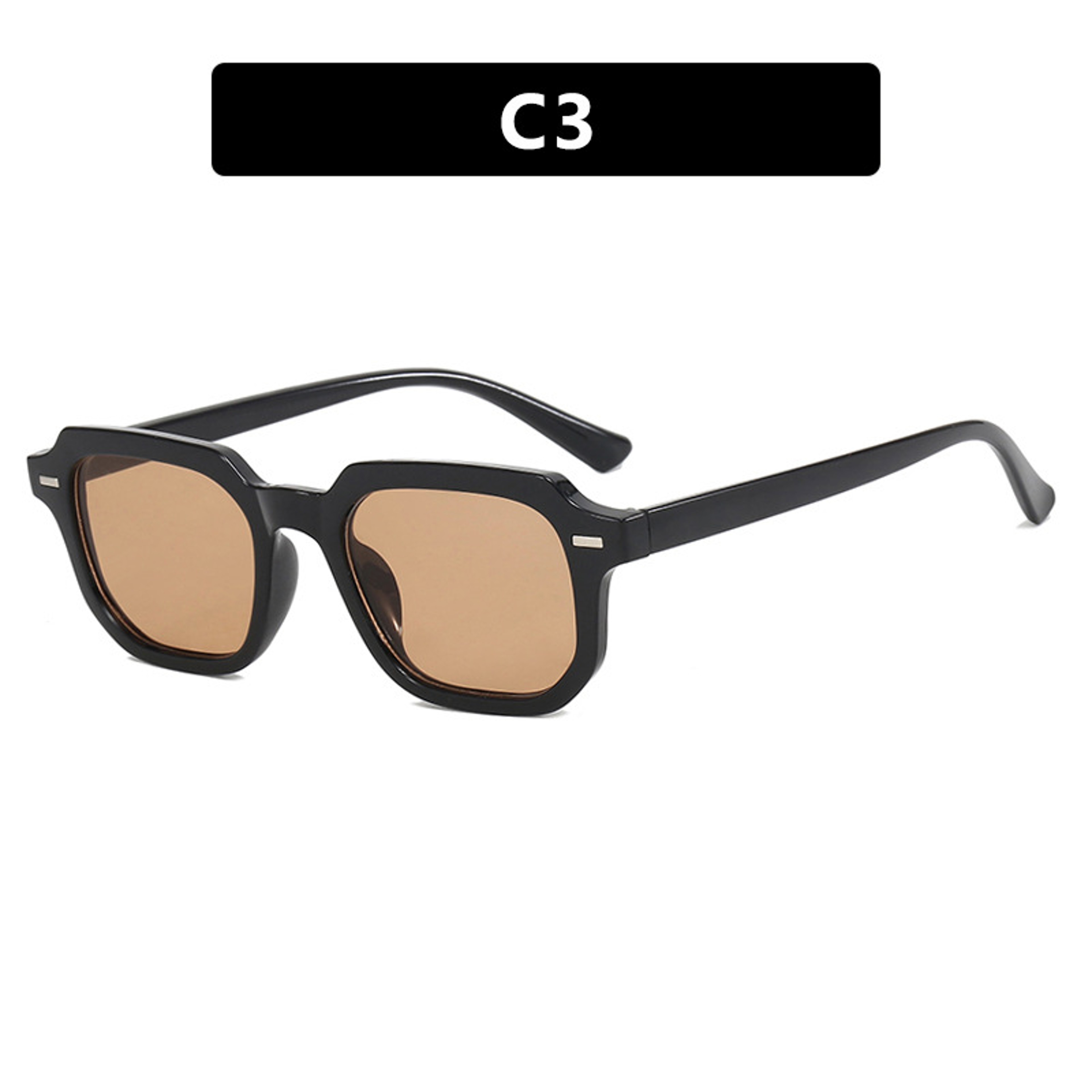 Vintage Square Sunglasses For Women Retro Gradient Designer Fashion Eyewear 8