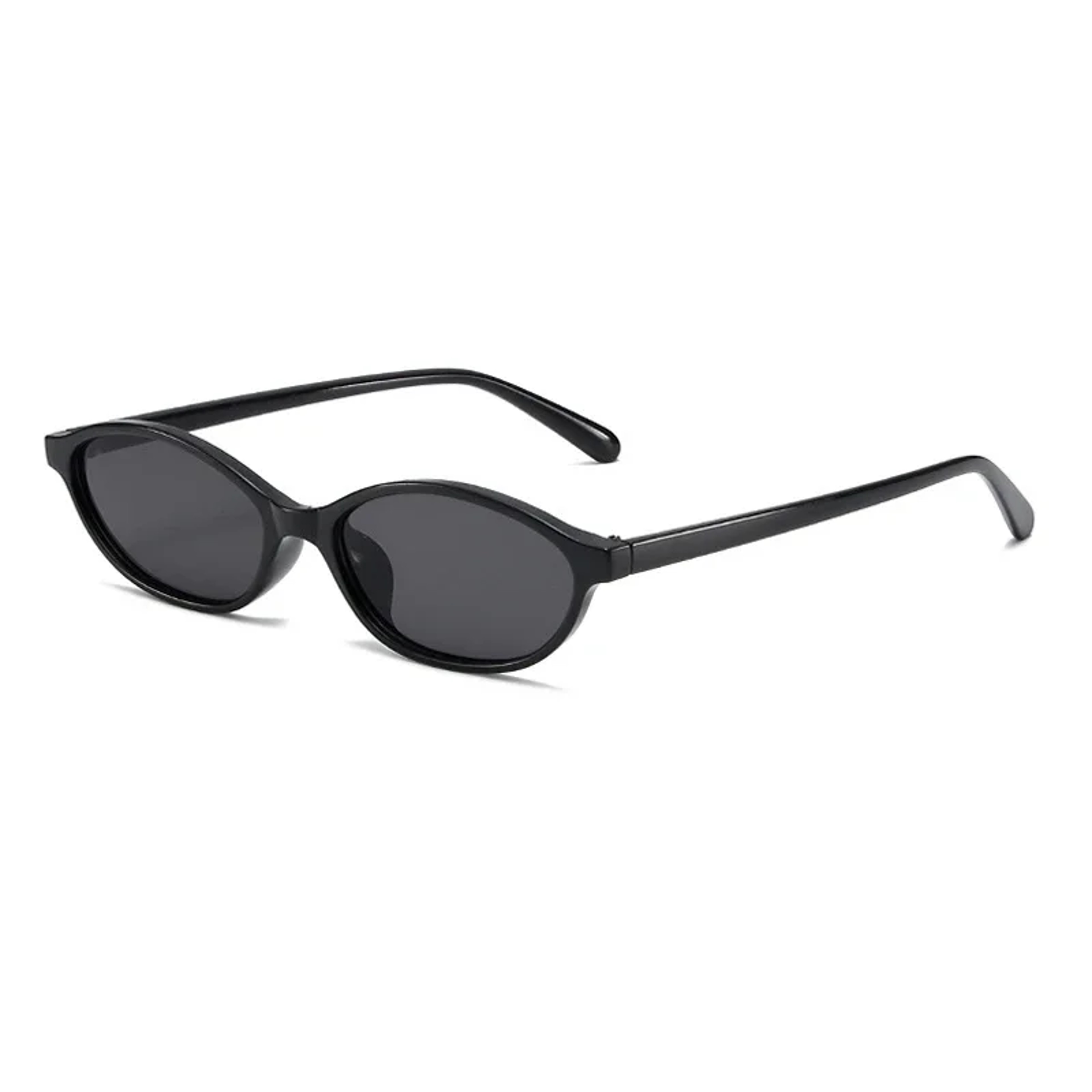 Retro Cat Eye Sunglasses for Women Oval Designer Fashion Shades – view 5