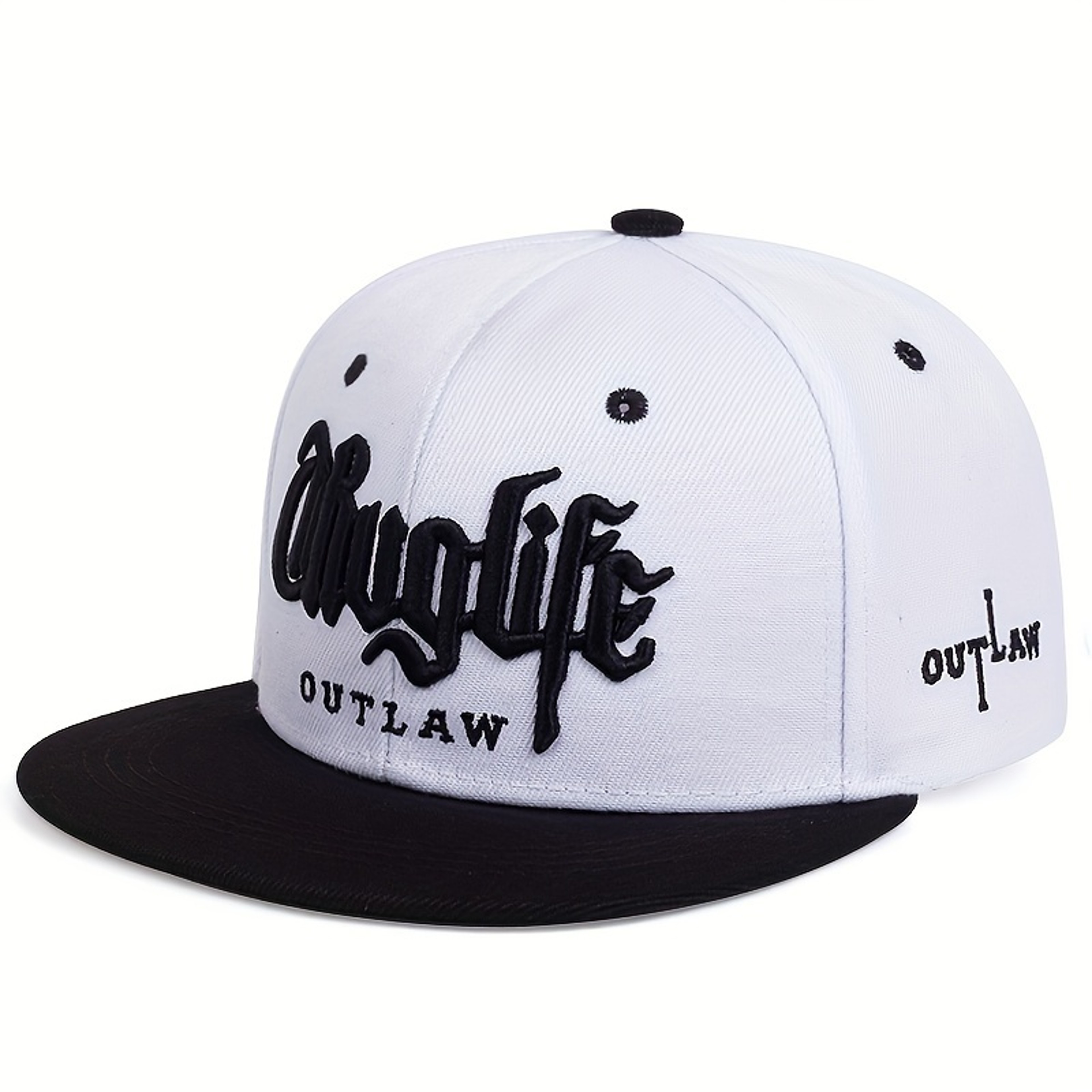 Thug Life Snapback Cap Embroidered Baseball Cap For Men  Women 5