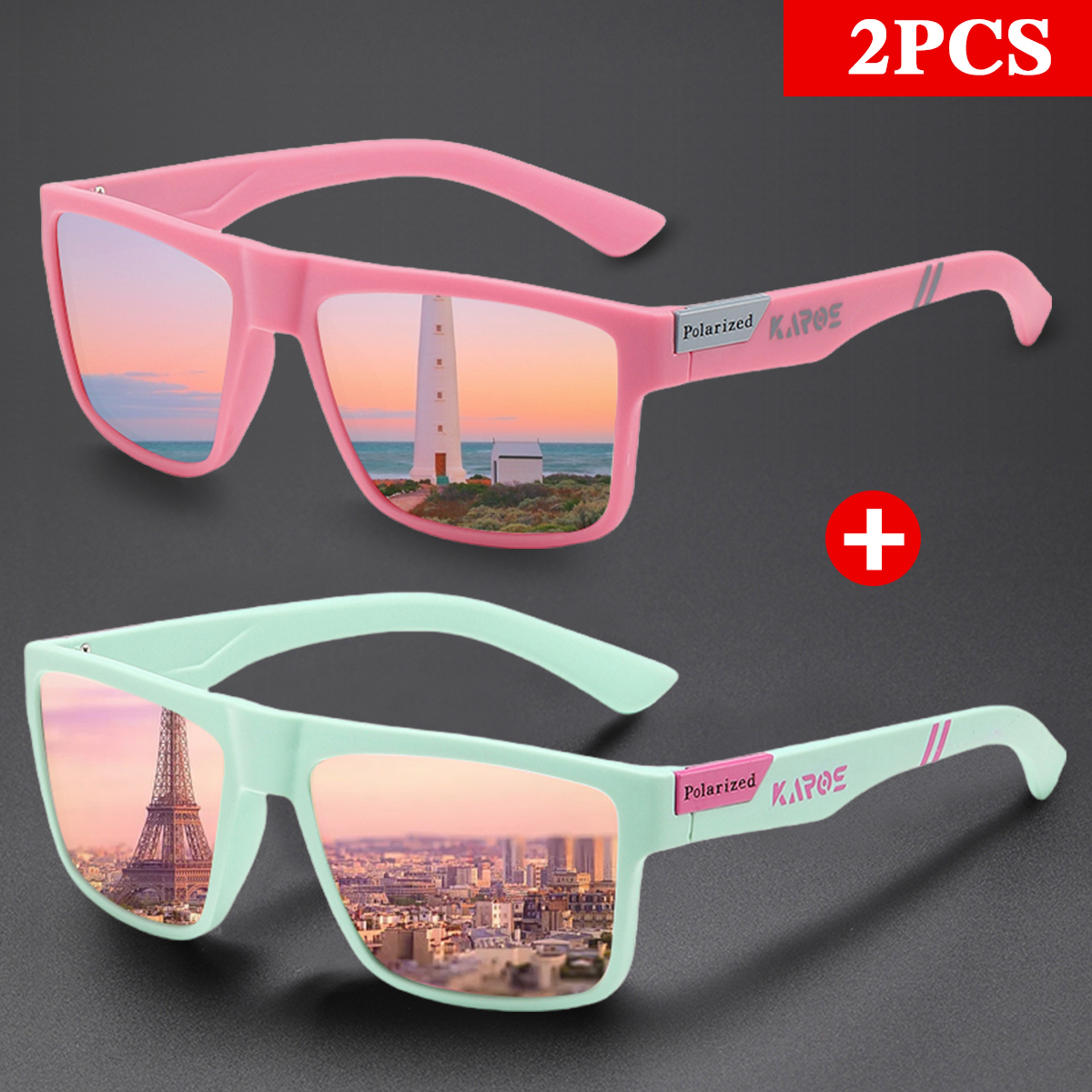 Polarized Sport Sunglasses UV Sports Glasses for Cycling, Driving, Fishing & Hiking – view 12