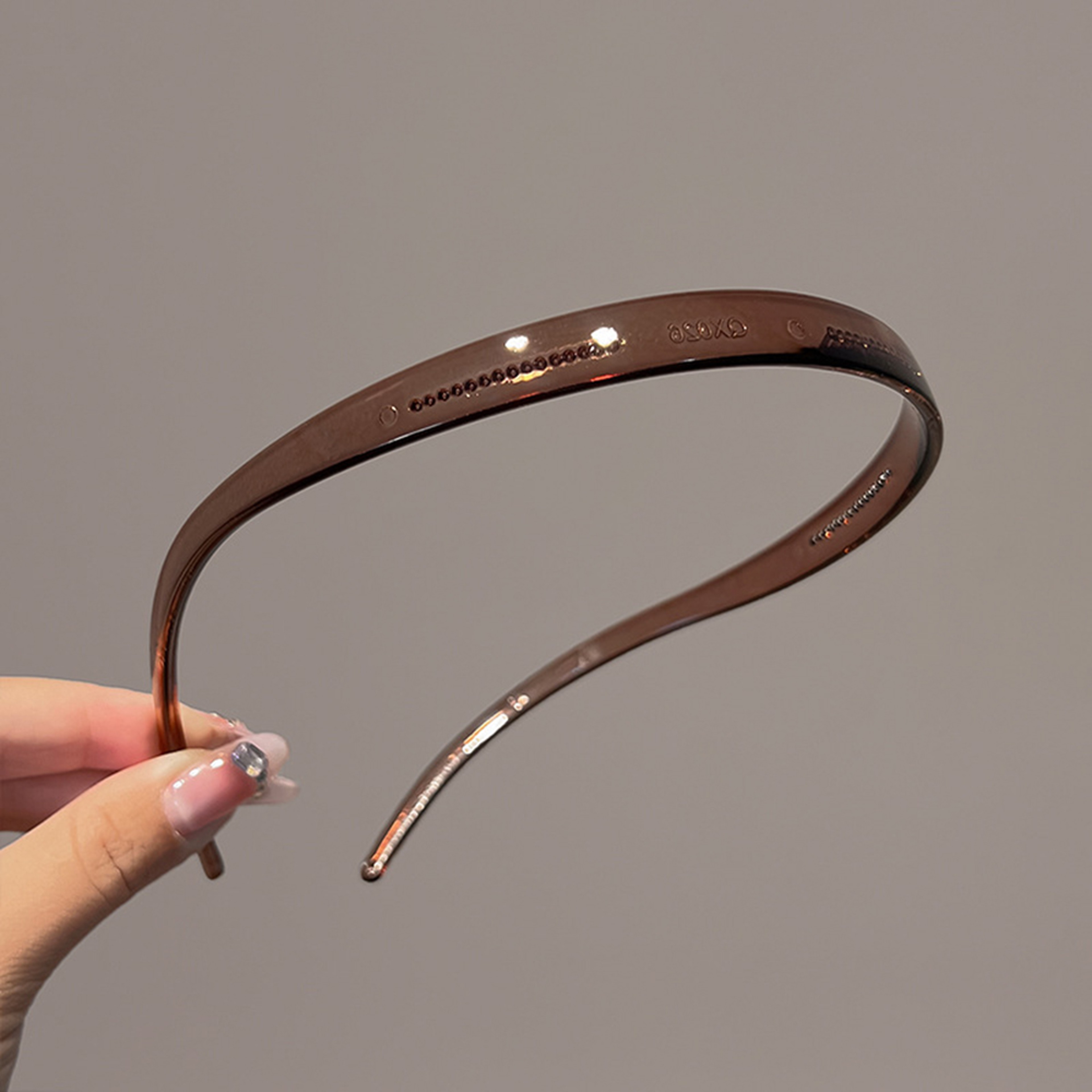 Invisible Sunglasses Headband Anti Slip Acrylic Hair Hoop For Women Everyday Styling 8