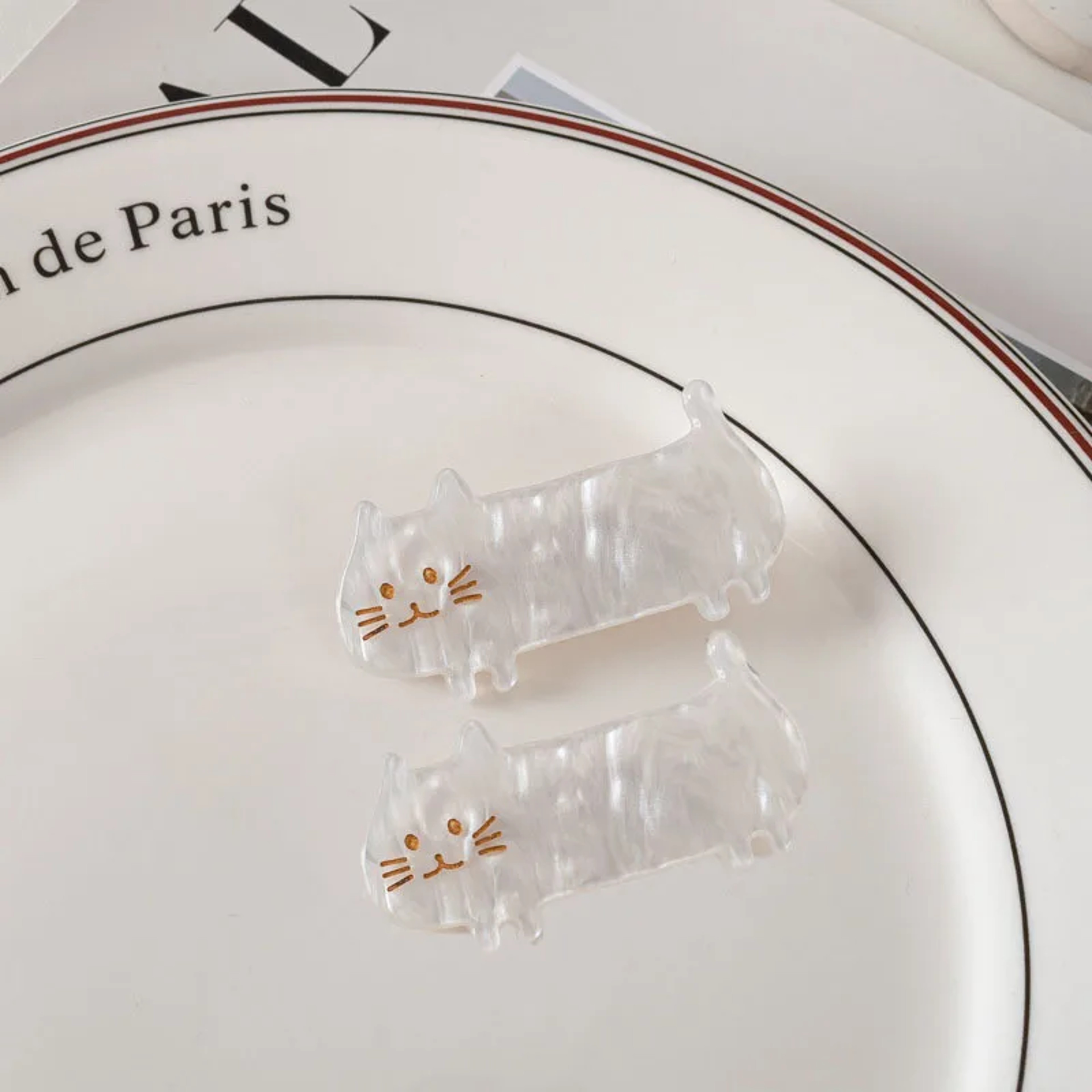 Cute Cat Hair Claw Clip Set for Women & Girls Kawaii Hair Clips for Everyday Styling – view 9