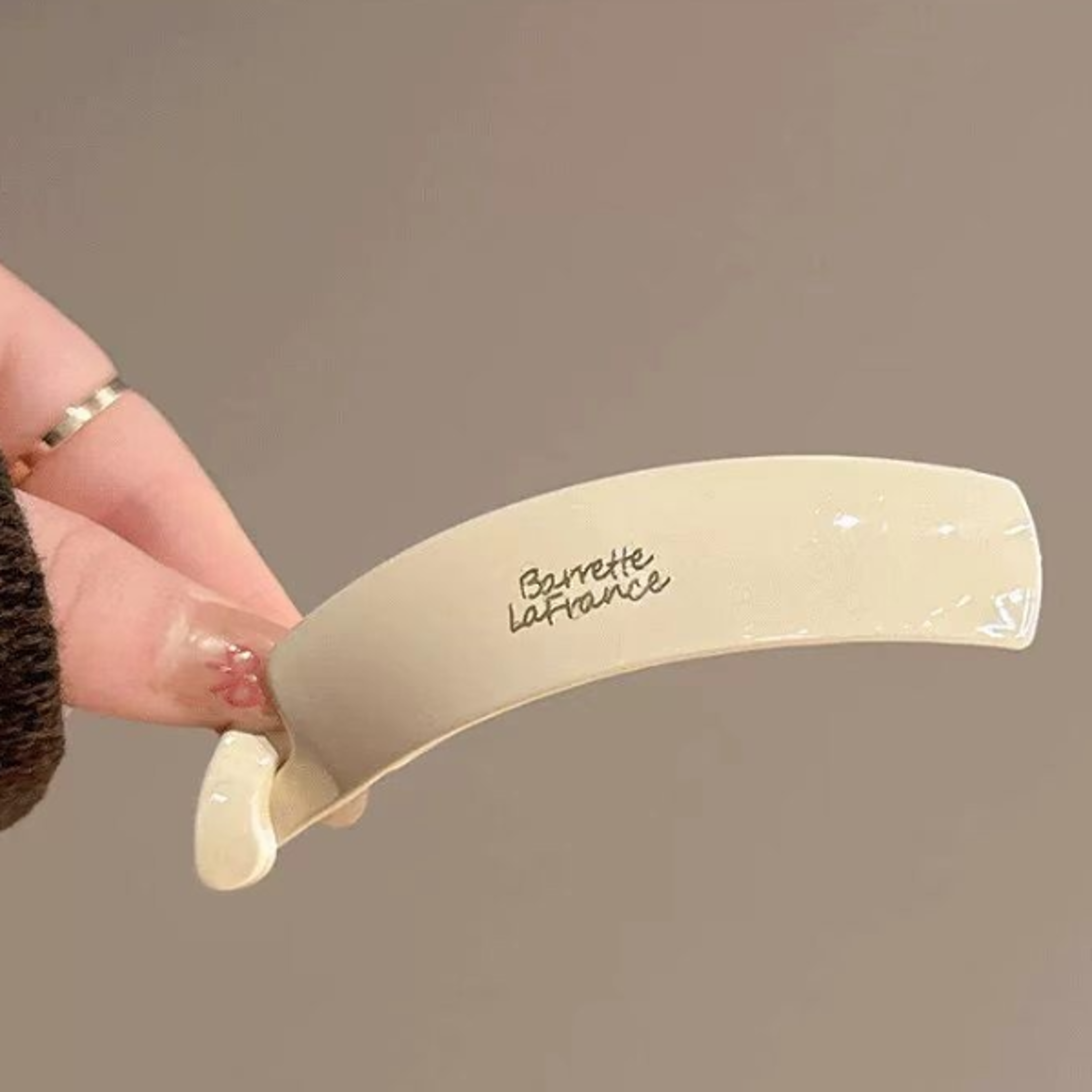 Elegant Banana Hair Clip French Barrette Strong Hold Hair Accessory for Women  Girls