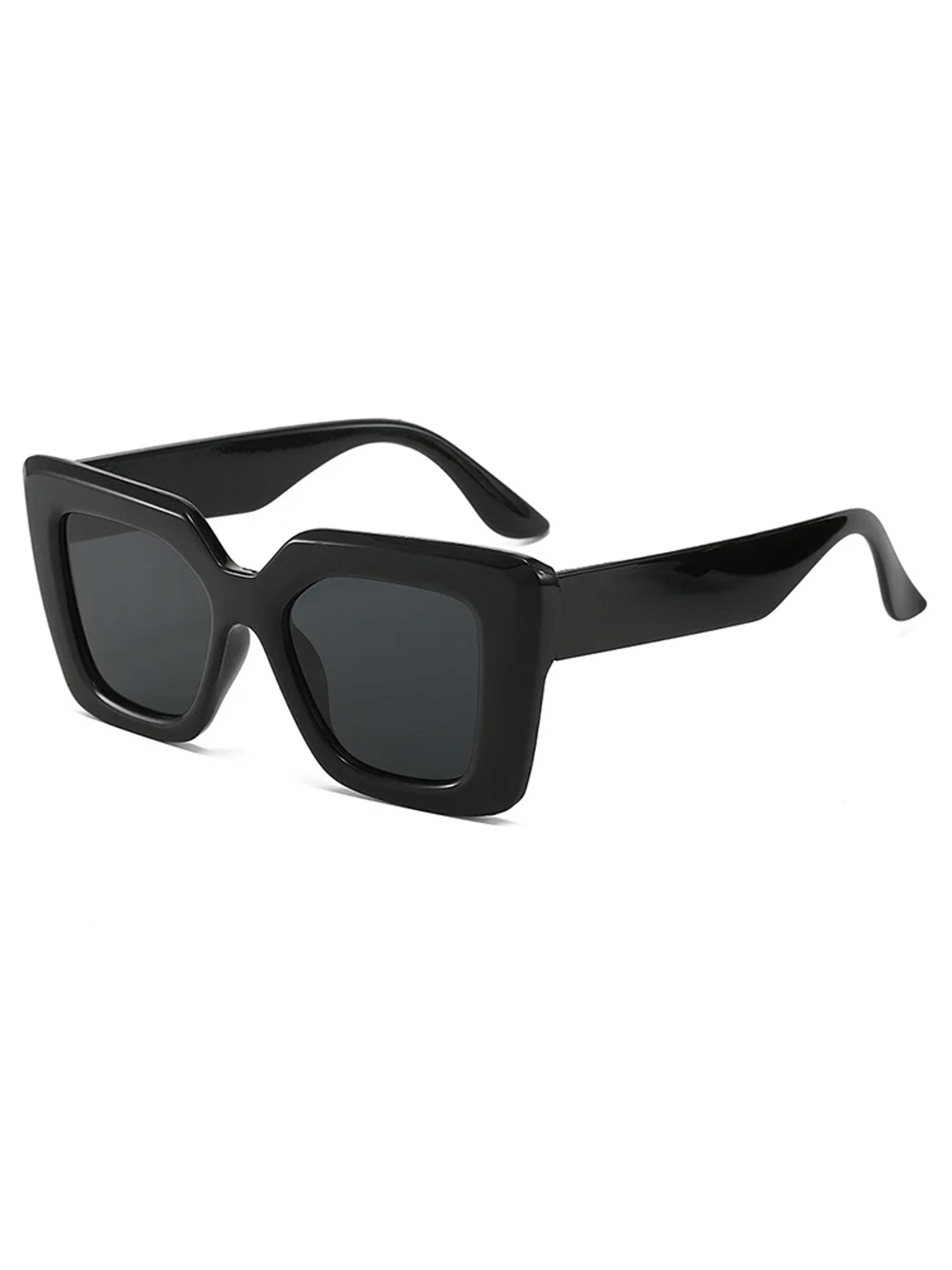 Retro Oversized Rectangle Glasses With Leopard Print Frame For Fashion  Travel 6