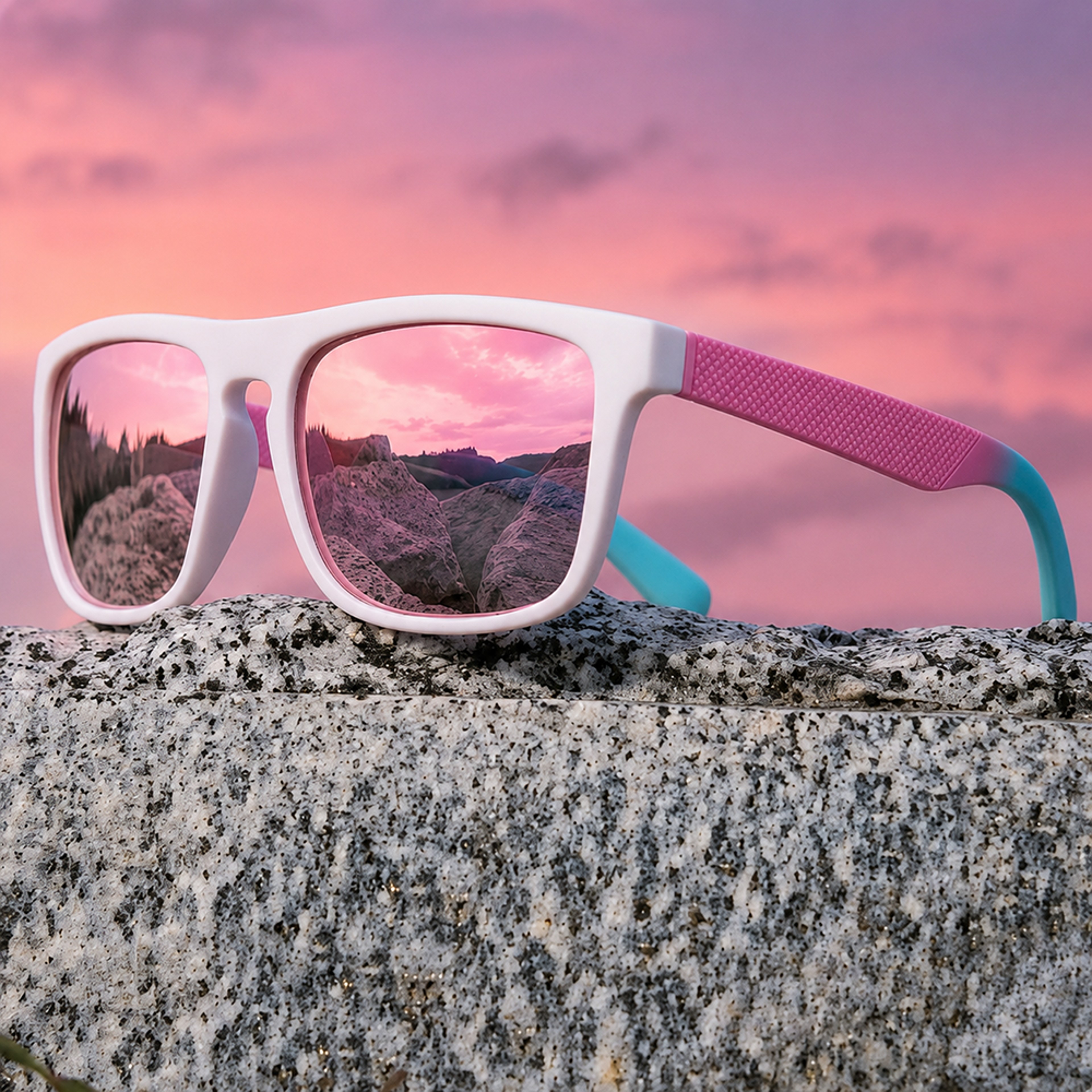 Polarized Sports Sunglasses with UV Protection for Fishing, Hiking & Outdoor Adventures – view 2