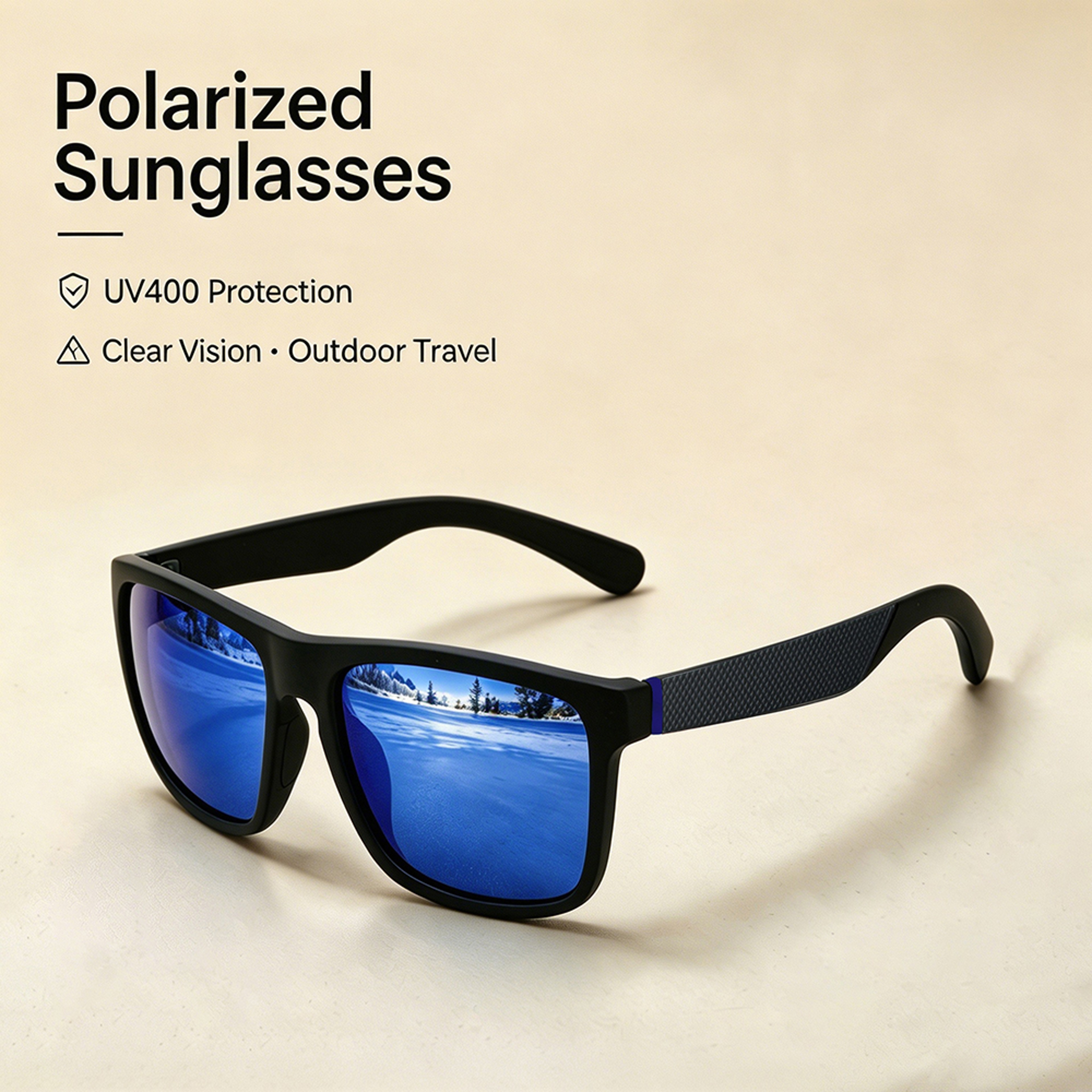 Polarized Sports Sunglasses with UV Protection for Fishing, Hiking & Outdoor Adventures – view 13