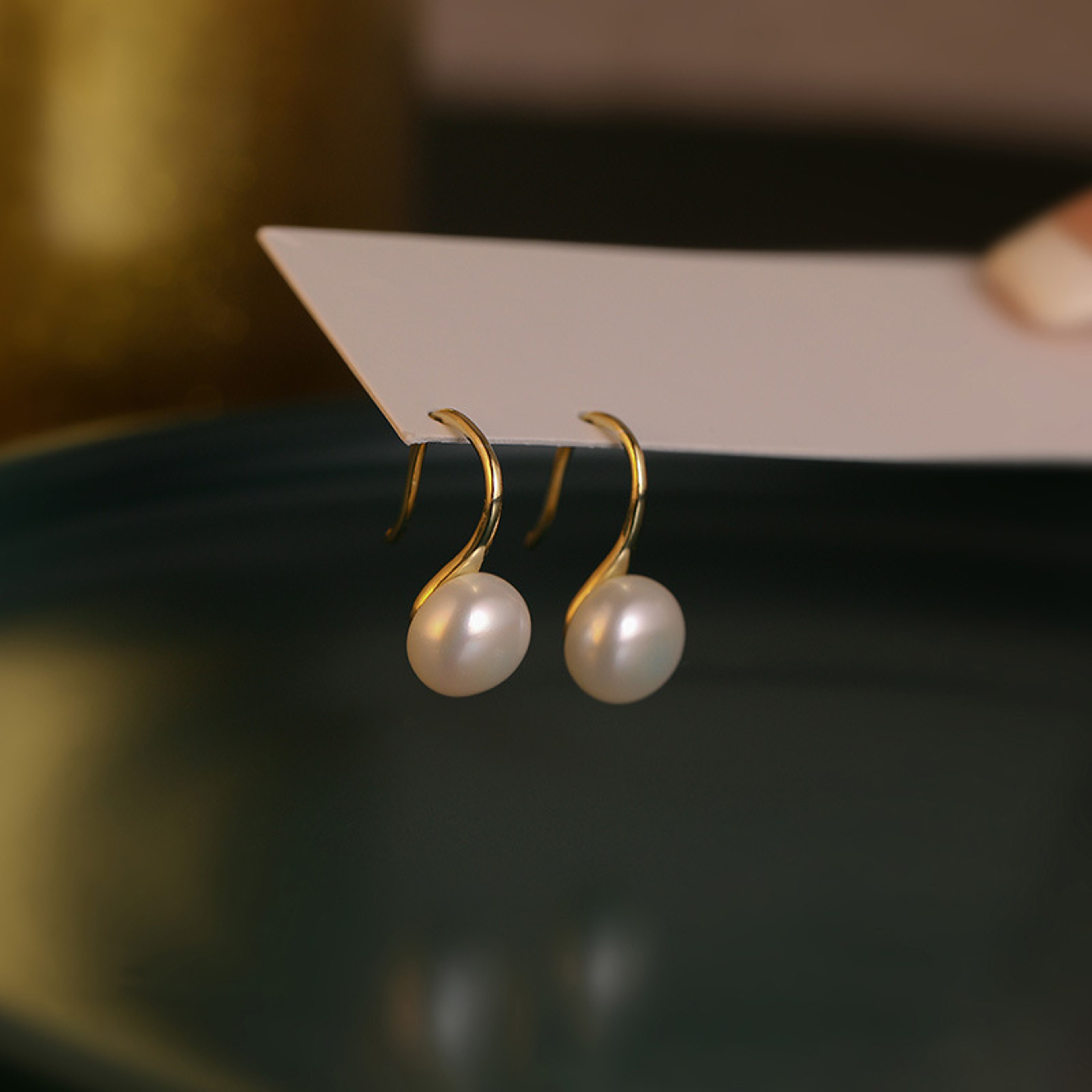 Elegant Sterling Silver Earrings With Pearl Drop Timeless Pearl Drop Earrings For Weddings  Parties 3