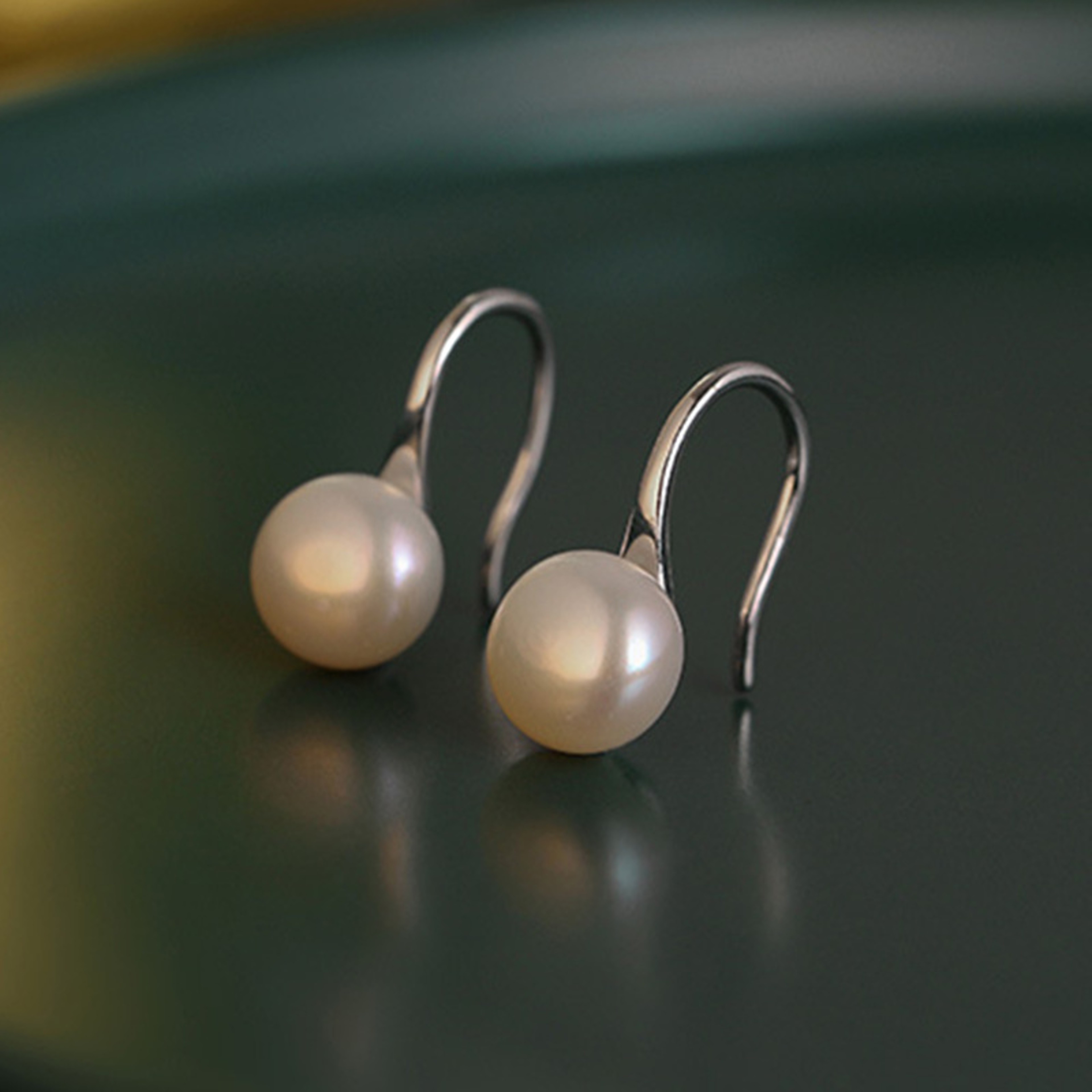 Elegant Sterling Silver Earrings With Pearl Drop Timeless Pearl Drop Earrings For Weddings  Parties 6