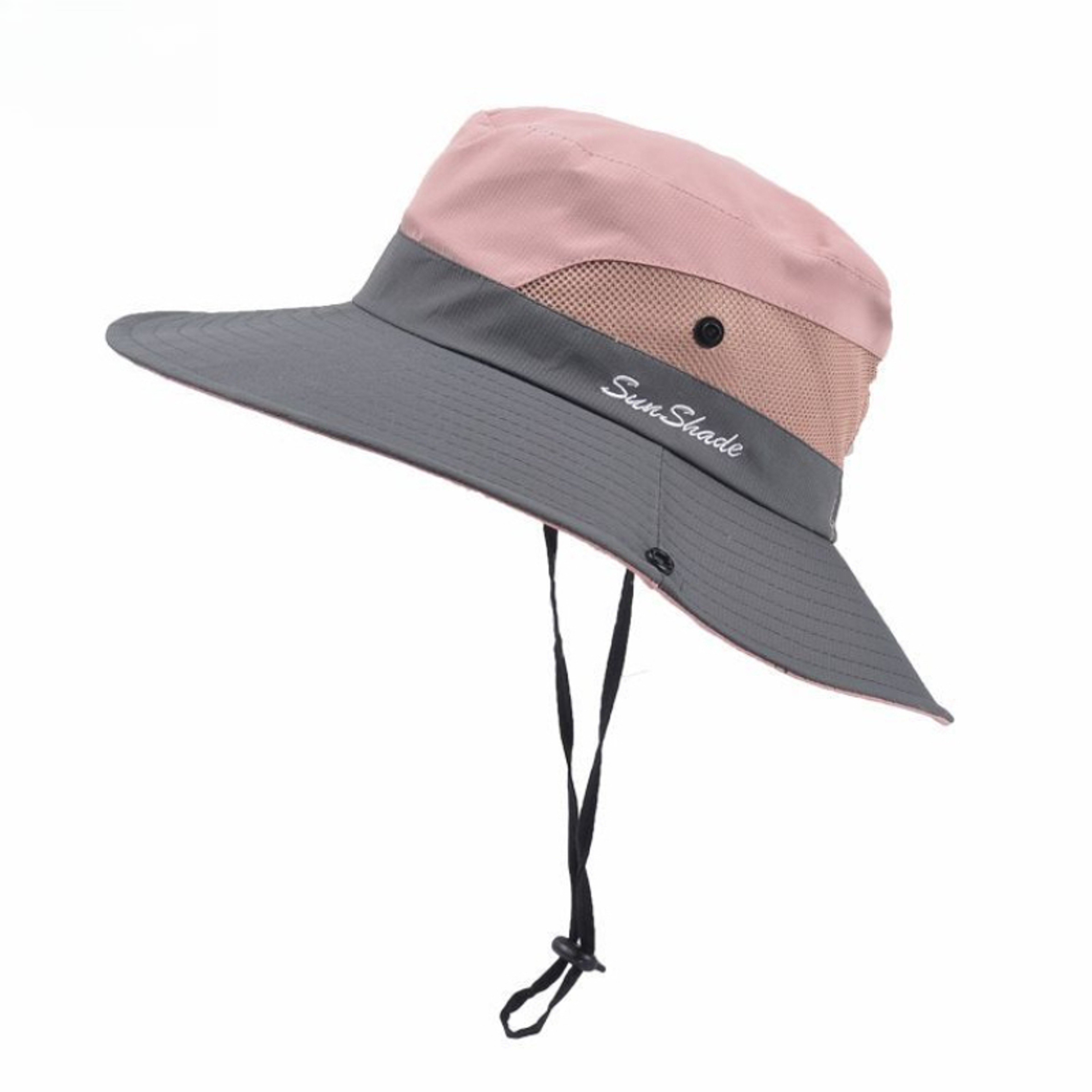 Wide Brim Sun Hat With Neck Flap Breathable Adjustable Fishing  Beach Cap 7