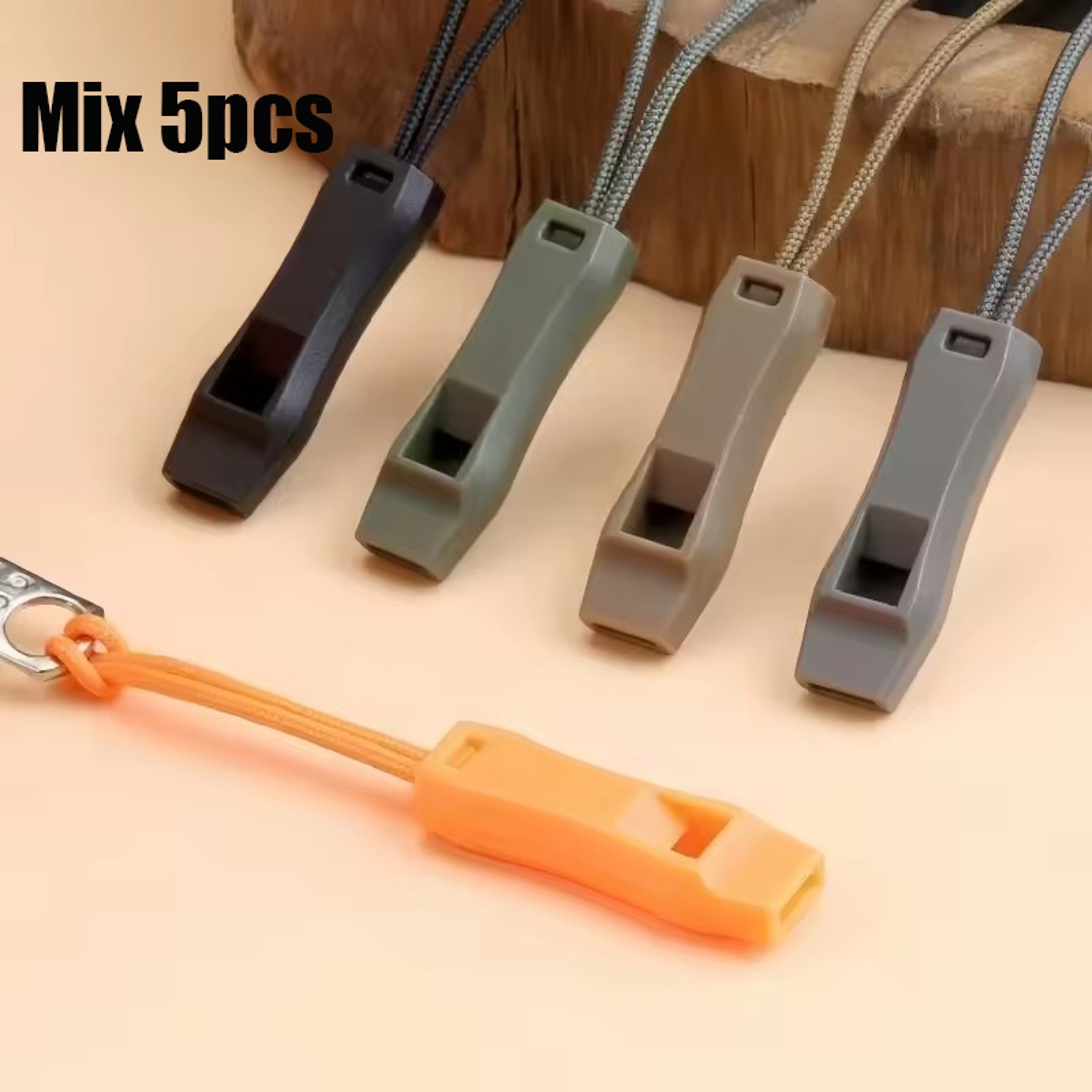 Emergency Whistle with Lanyards for Camping Safety Hiking and Outdoor Survival – view 12