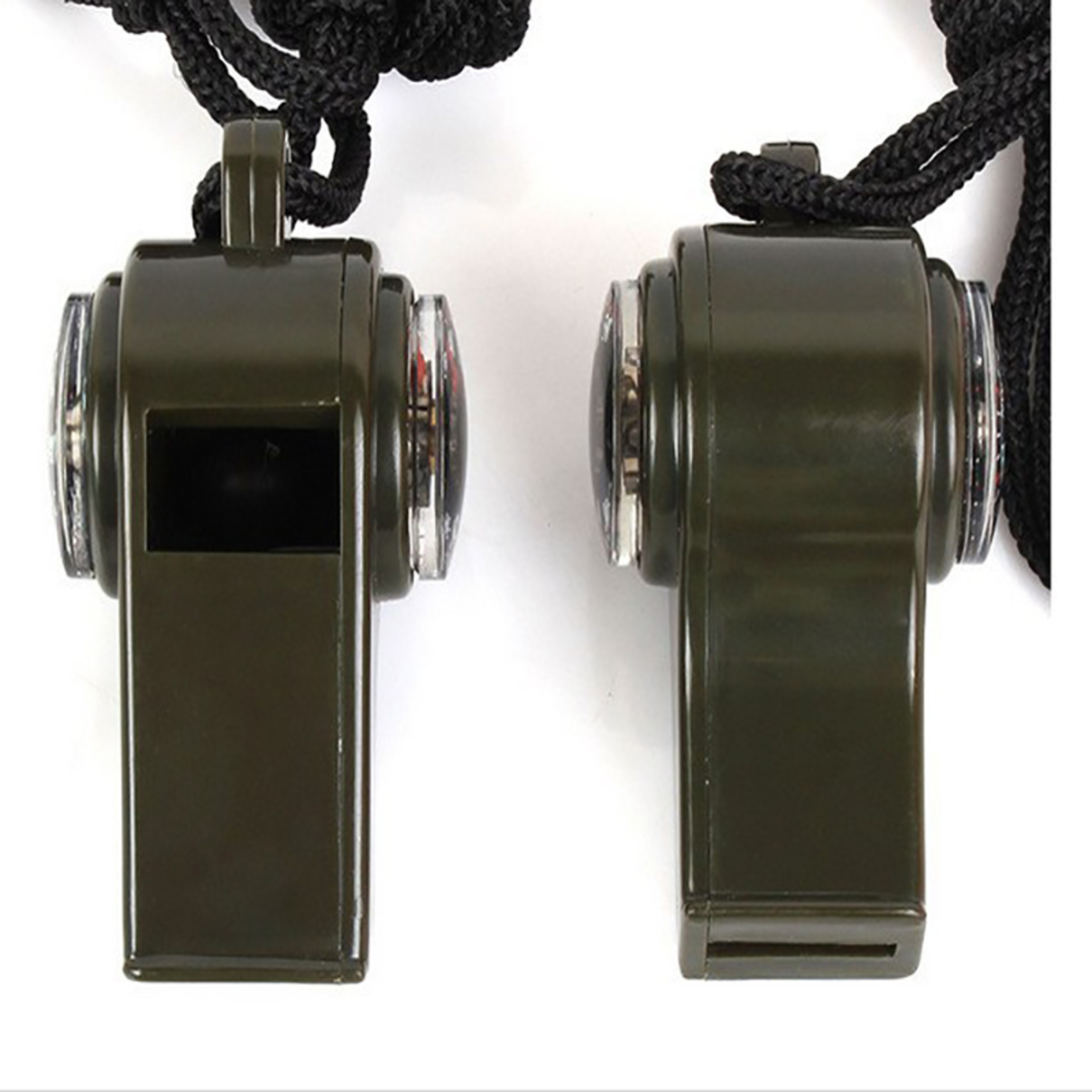 Survival Whistle with Compass and Thermometer for Camping Hiking Emergency Safety – view 4