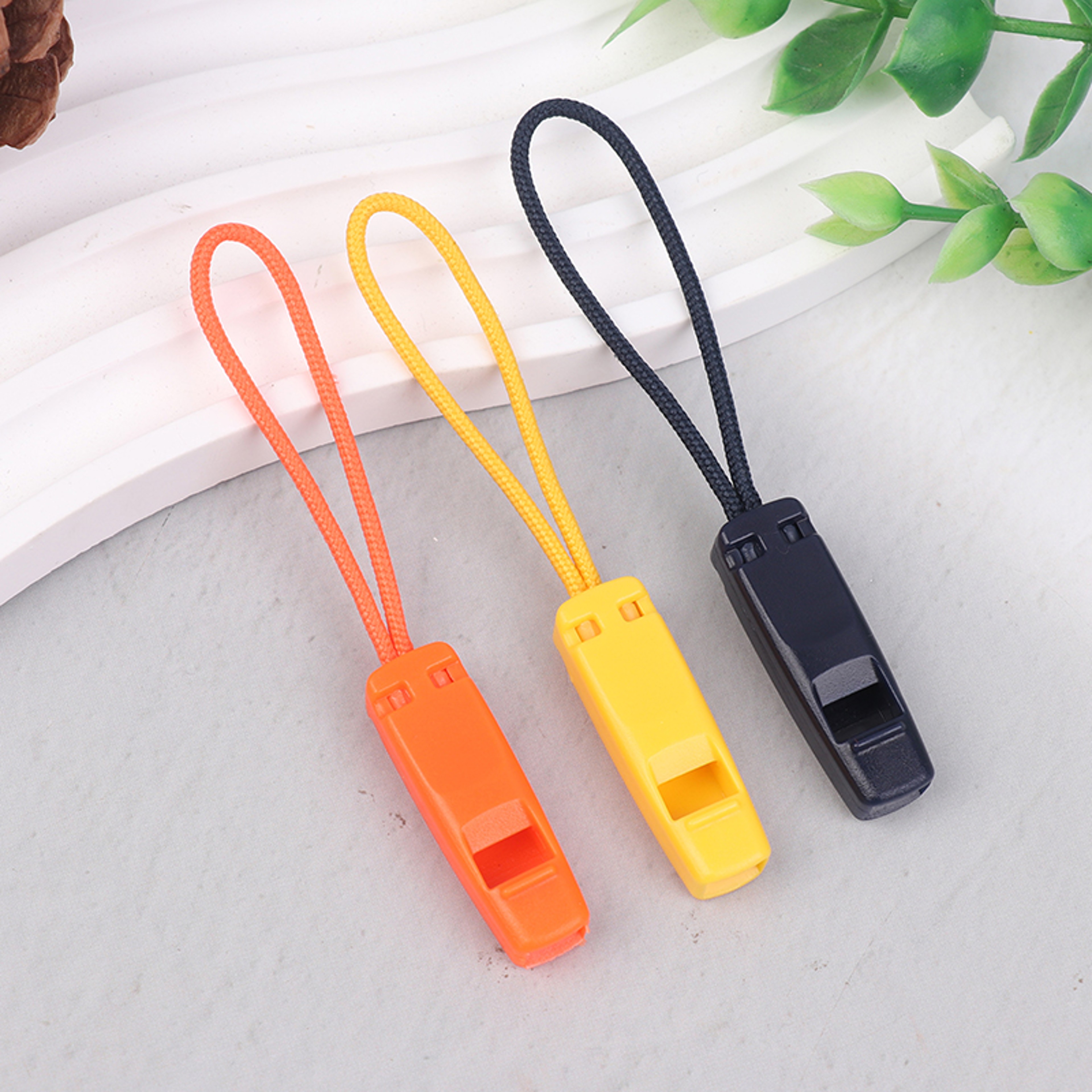 Survival Whistle Zipper Pulls For Backpack Camping And Emergency Safety 4