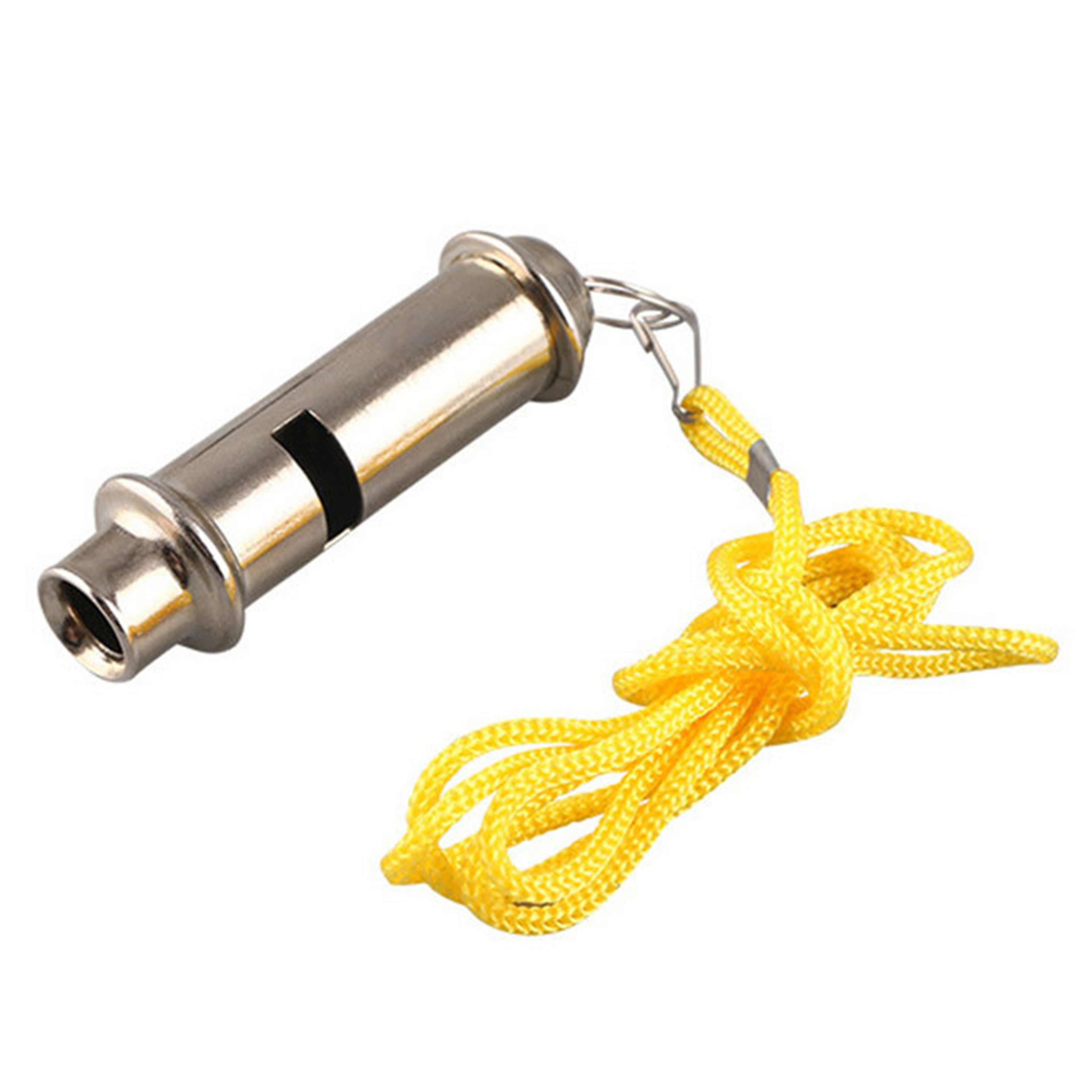 Professional Referee Whistle with Neck Chain Loud Stainless Steel Whistle for Sports Training & Safety – view 6
