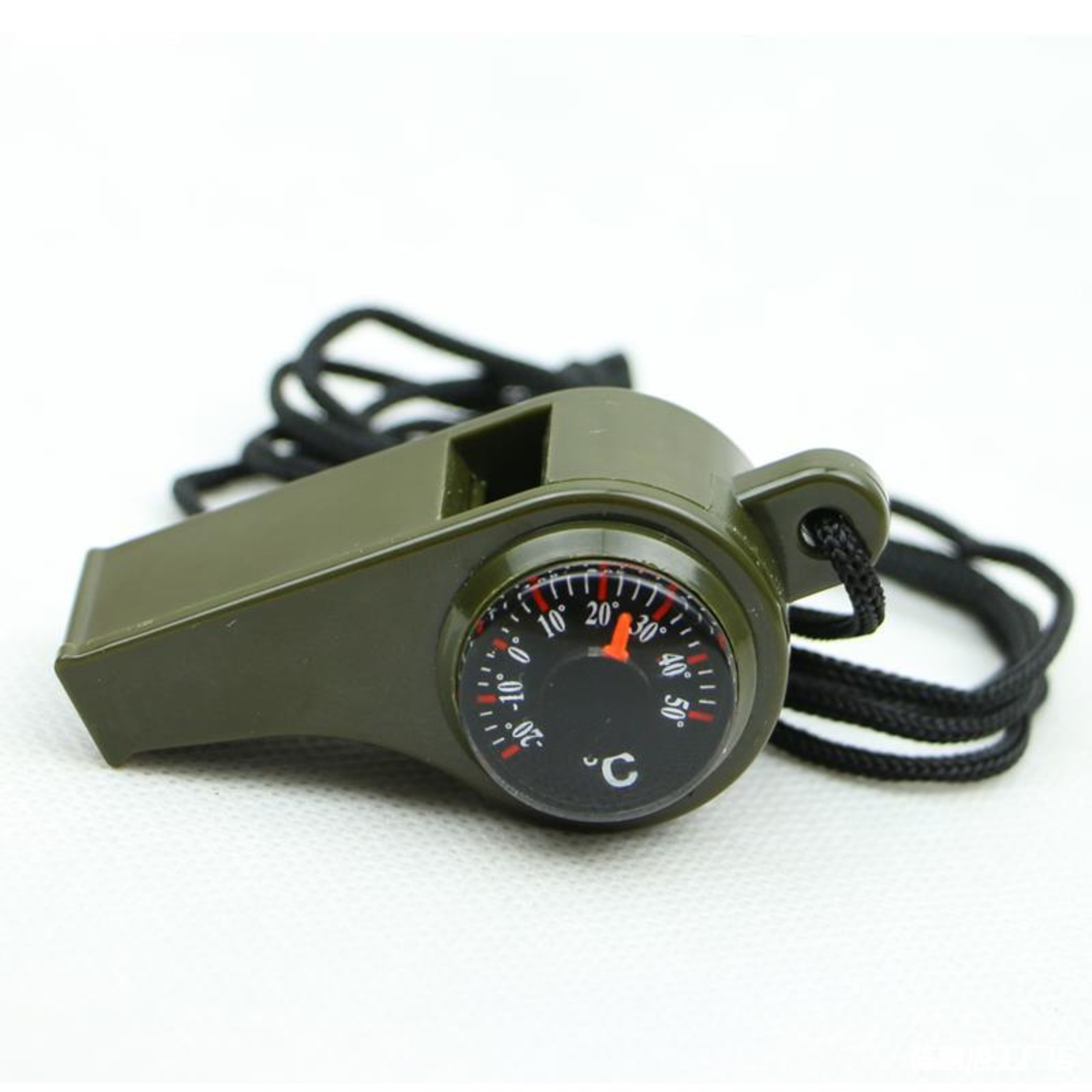 Emergency Survival Whistle with Compass & Thermometer for Camping Hiking Safety – view 5