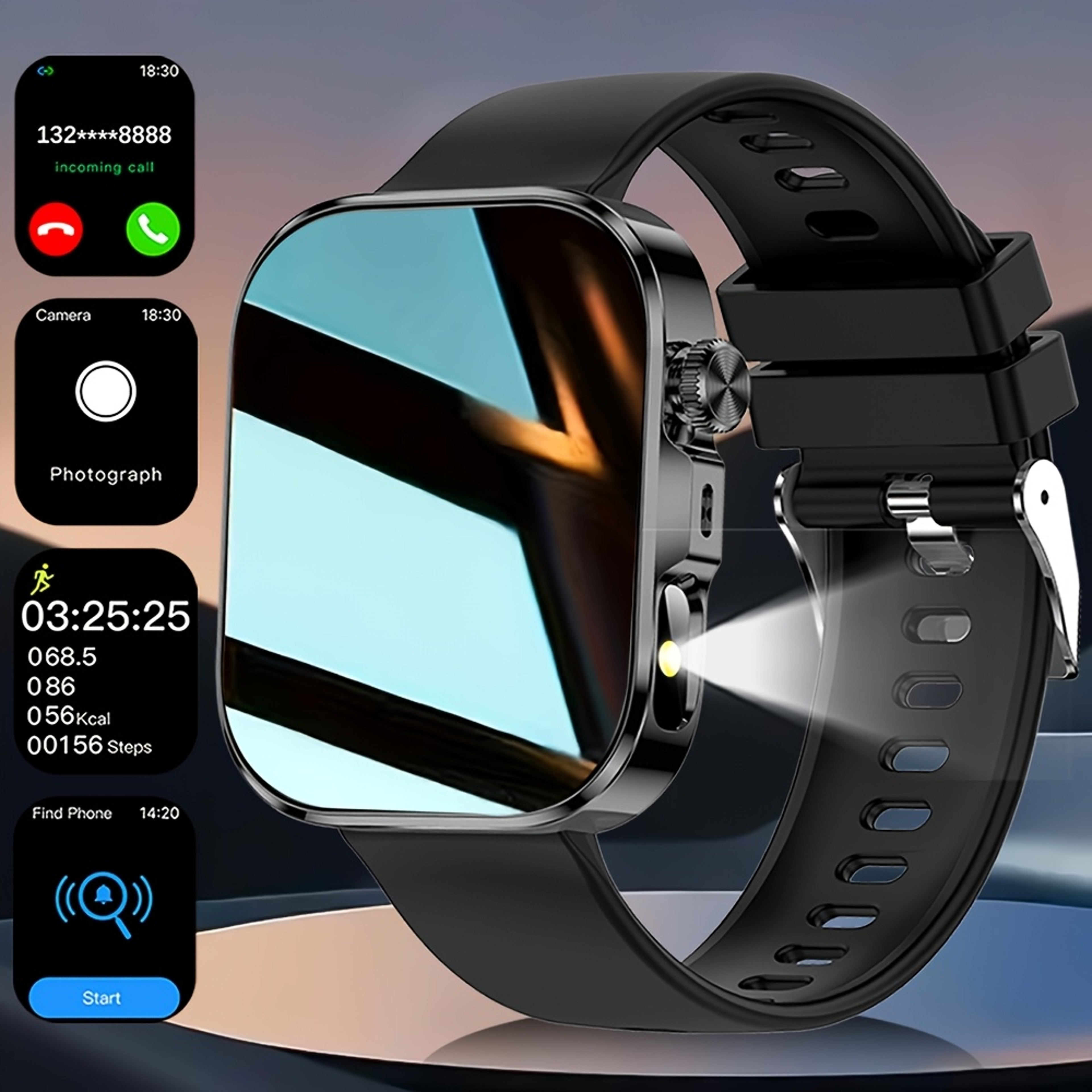 Premium Smart Watch with Fitness Tracker, GPS & Multi Sports Modes for Android and iPhone – view 8