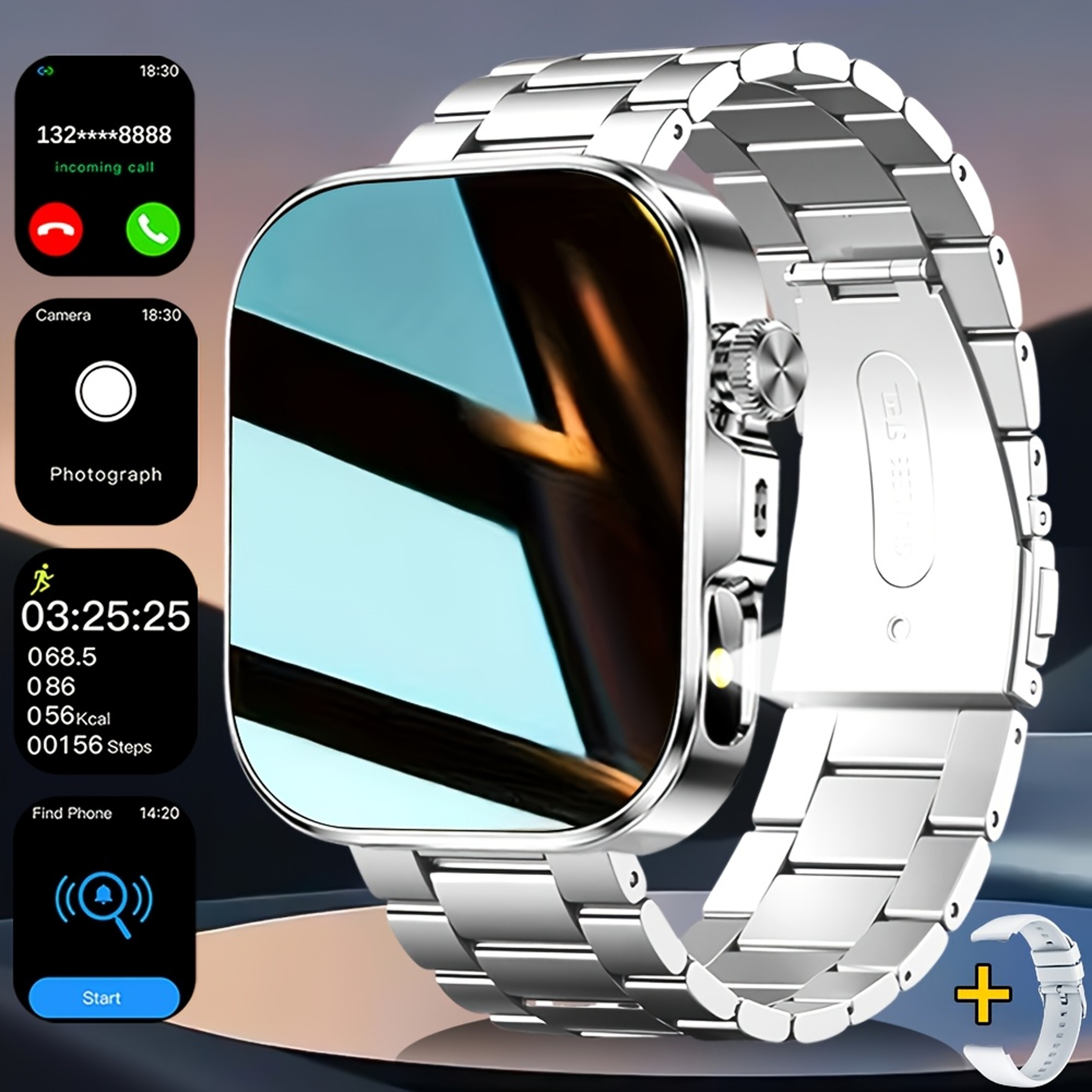 Premium Smart Watch with Fitness Tracker, GPS & Multi Sports Modes for Android and iPhone – view 11
